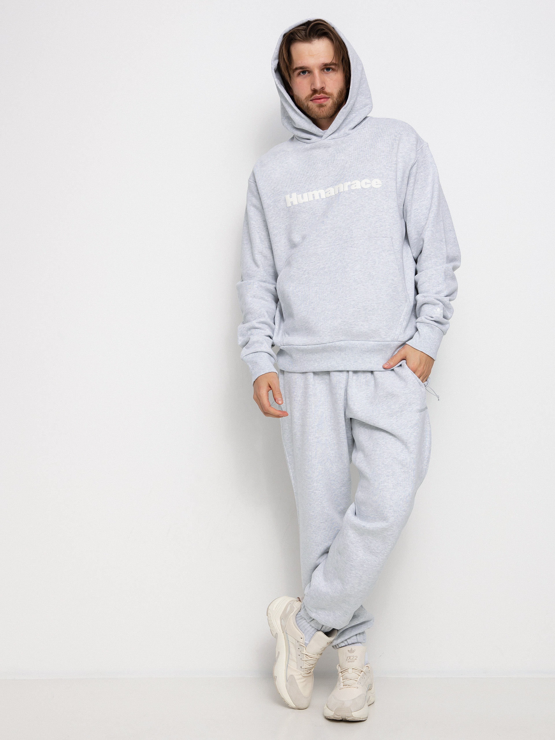 adidas Originals PW Basics HD Hoodie (lgreyh/lgsogr)