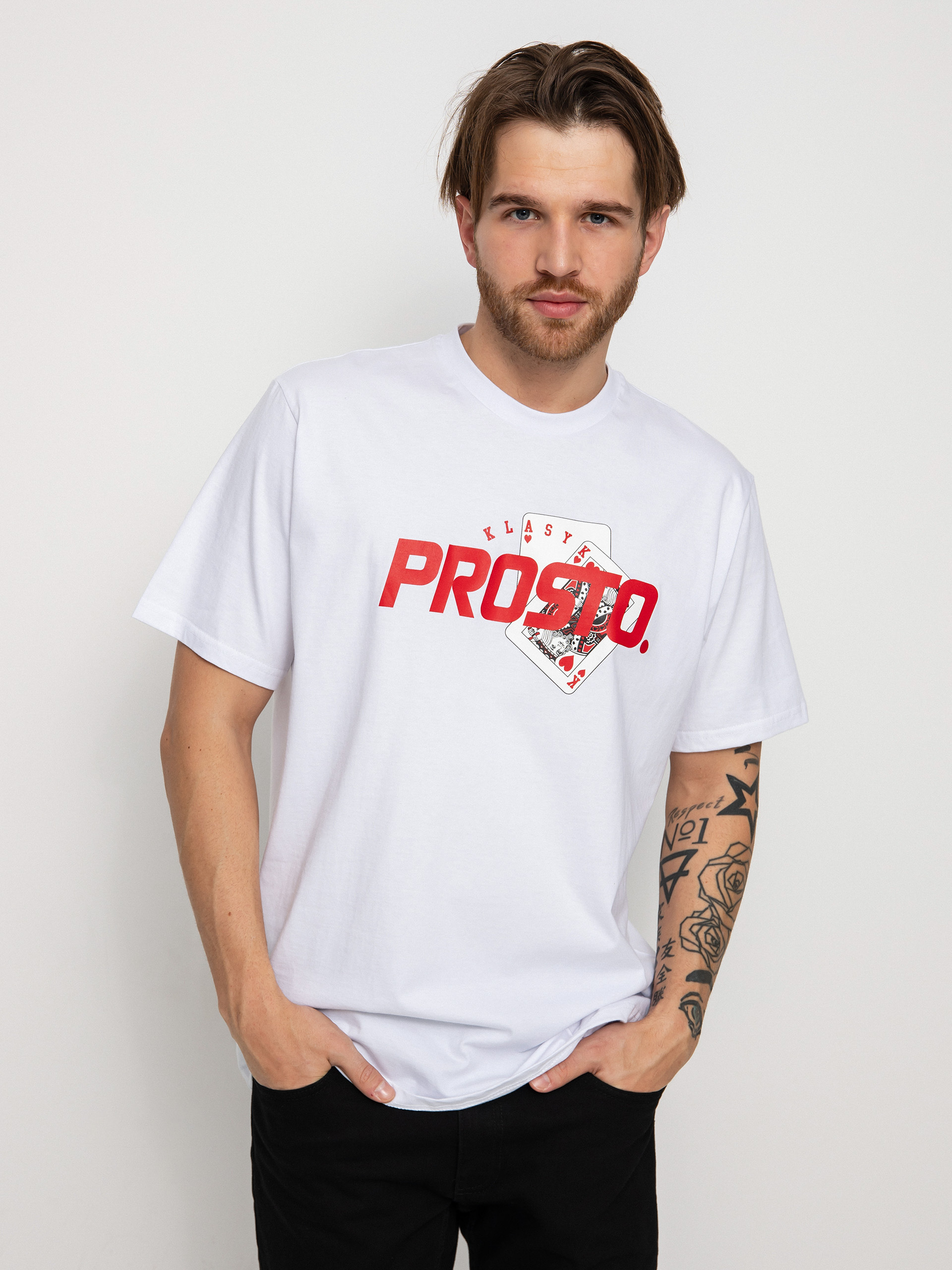 Prosto Allin Tshirt (white)