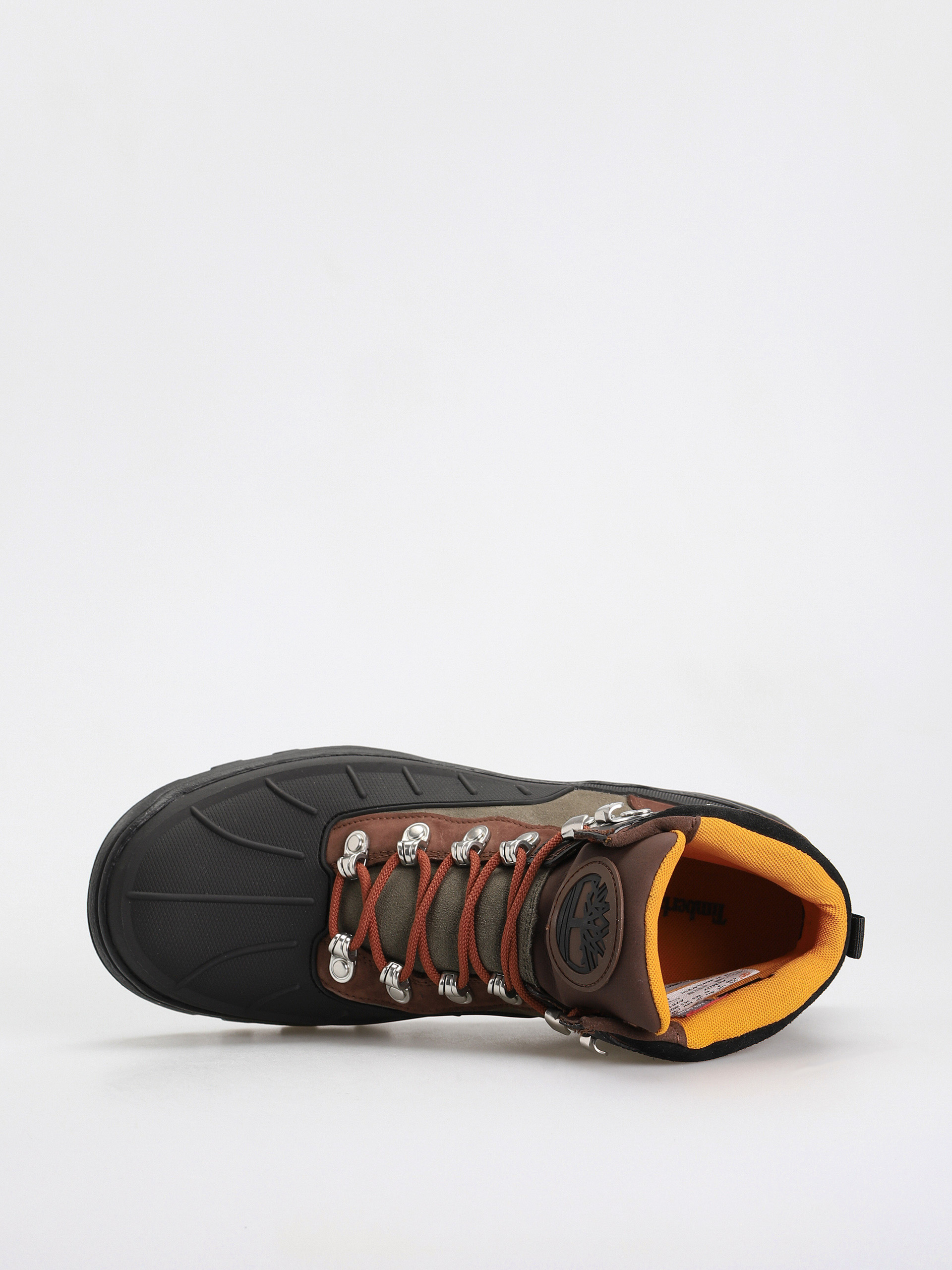 Timberland Vibram Euro Hiker Wp Shoes (dark brown nubuck)