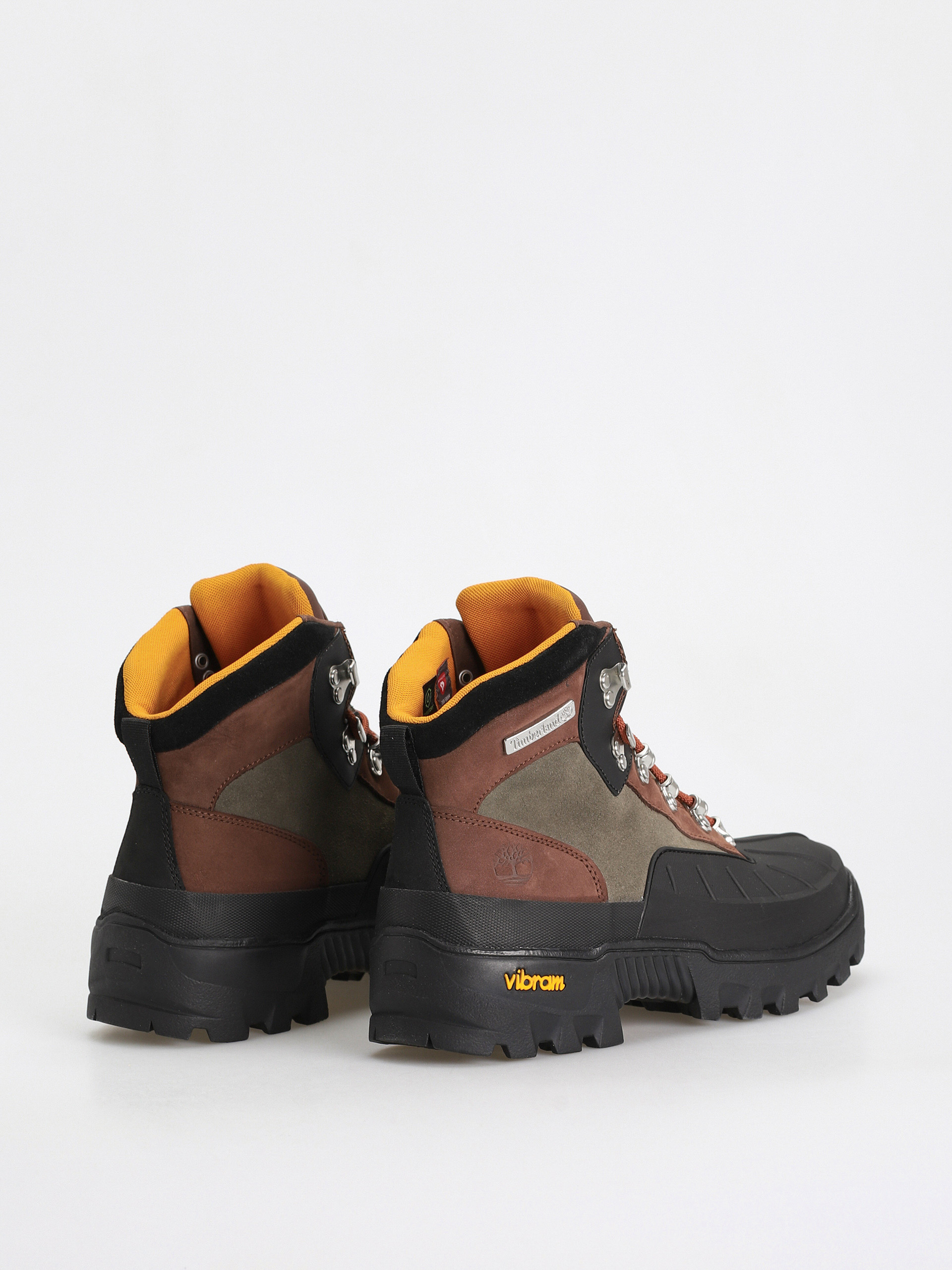 Timberland Vibram Euro Hiker Wp Shoes (dark brown nubuck)