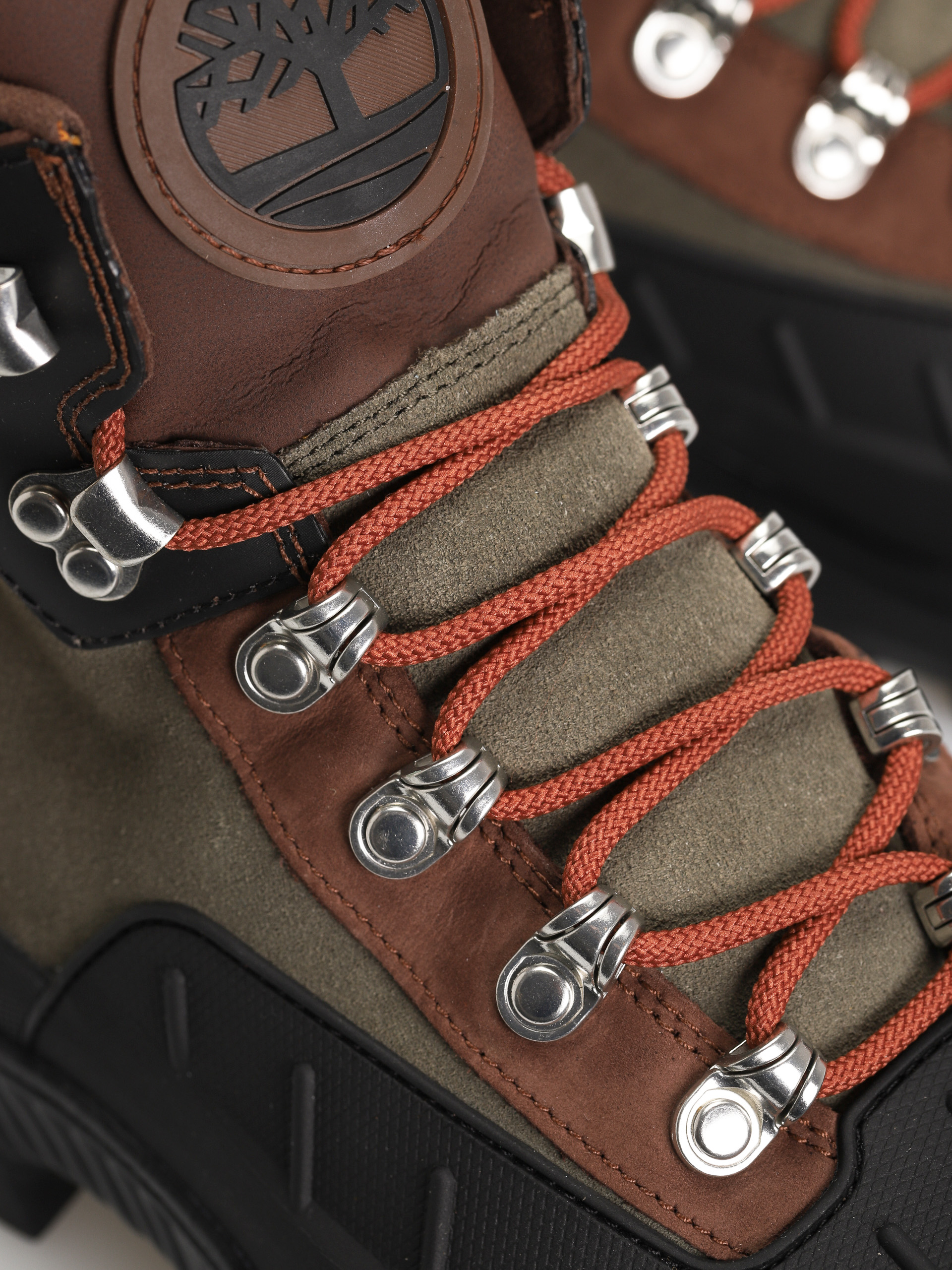 Timberland Vibram Euro Hiker Wp Shoes (dark brown nubuck)