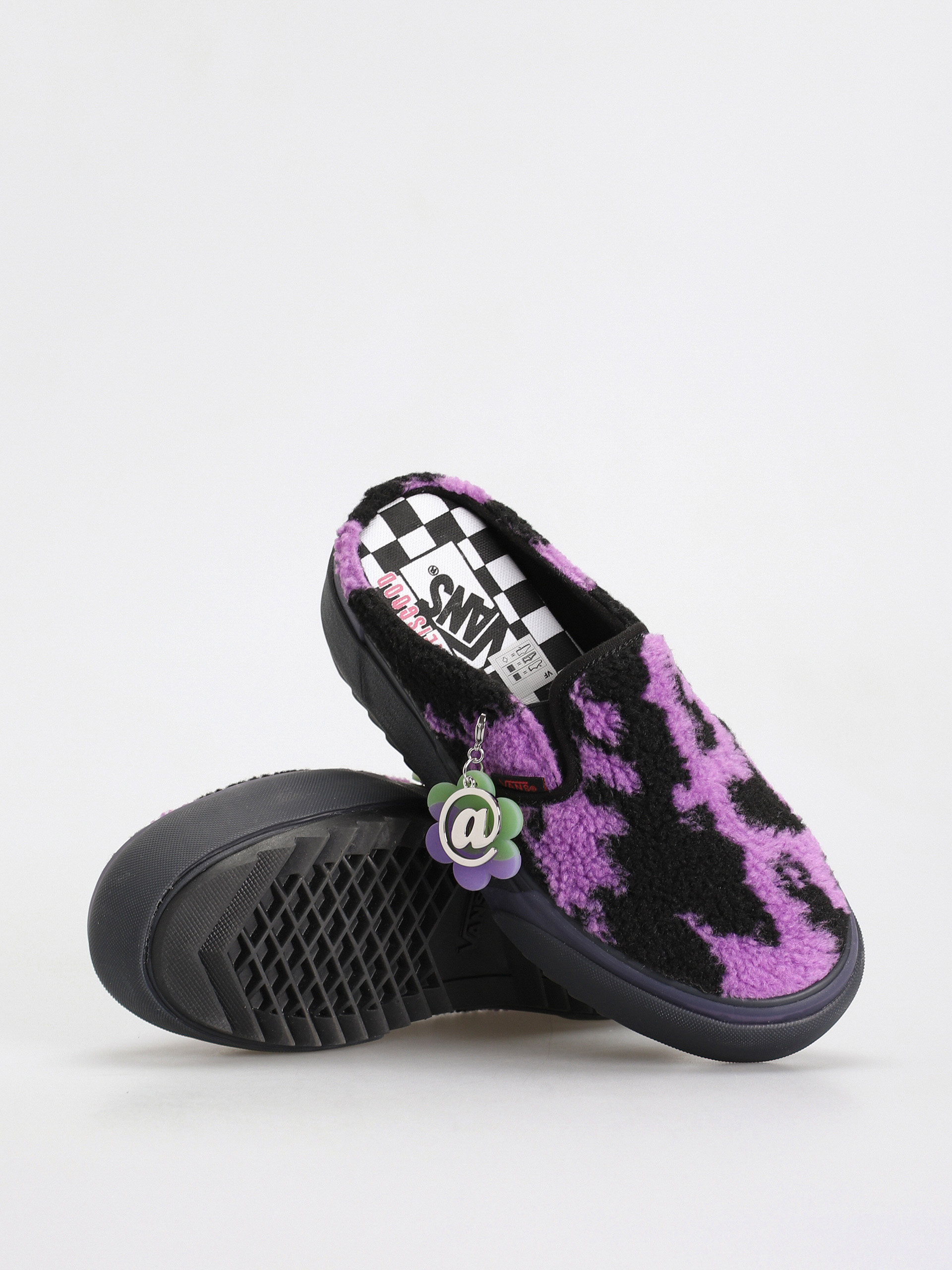 Vans Slip Vans Wool Shoes Vans Classic Slip On Mule Stacked