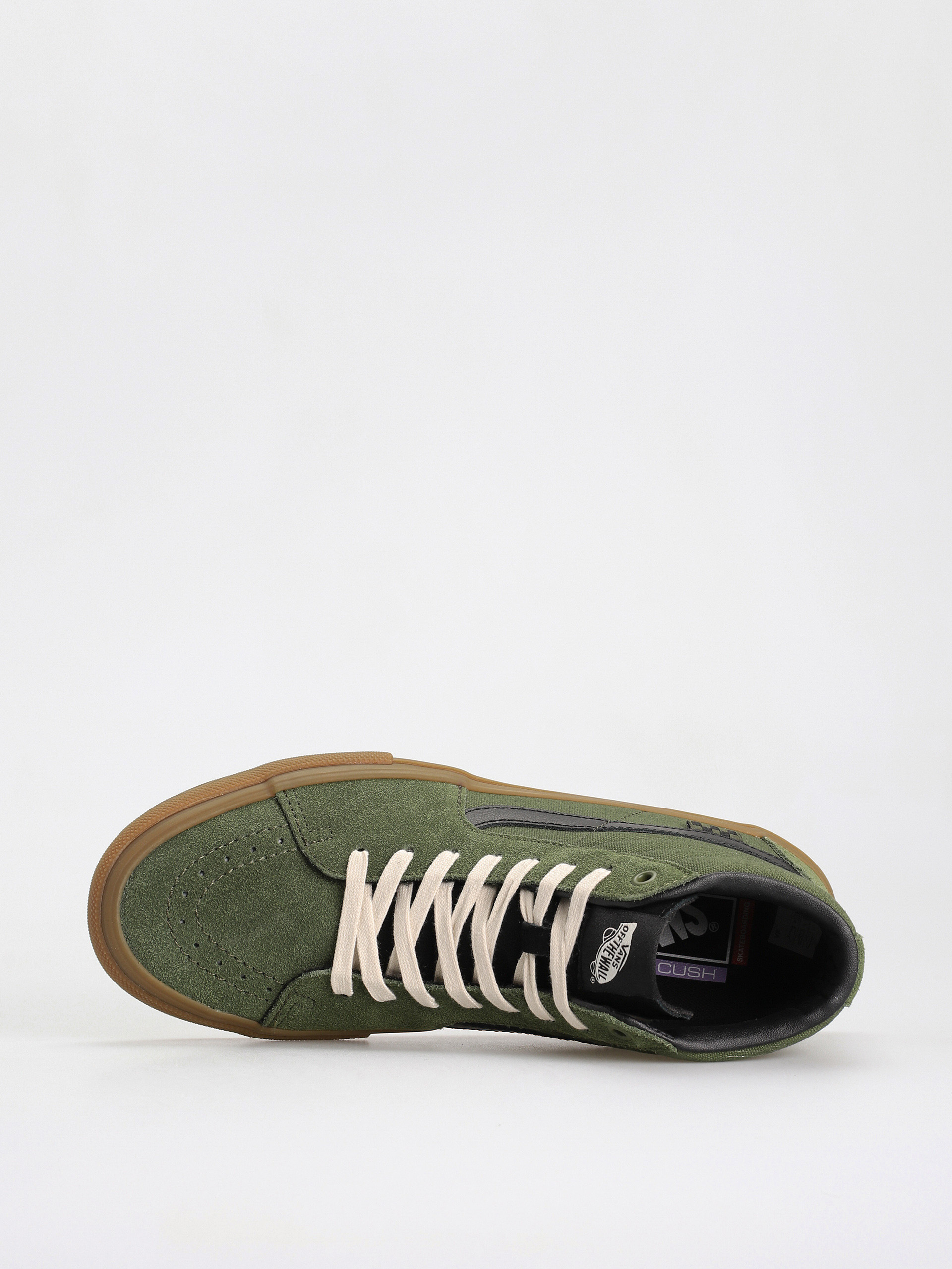 Vans Skate Sk8 Hi Shoes (green/gum)