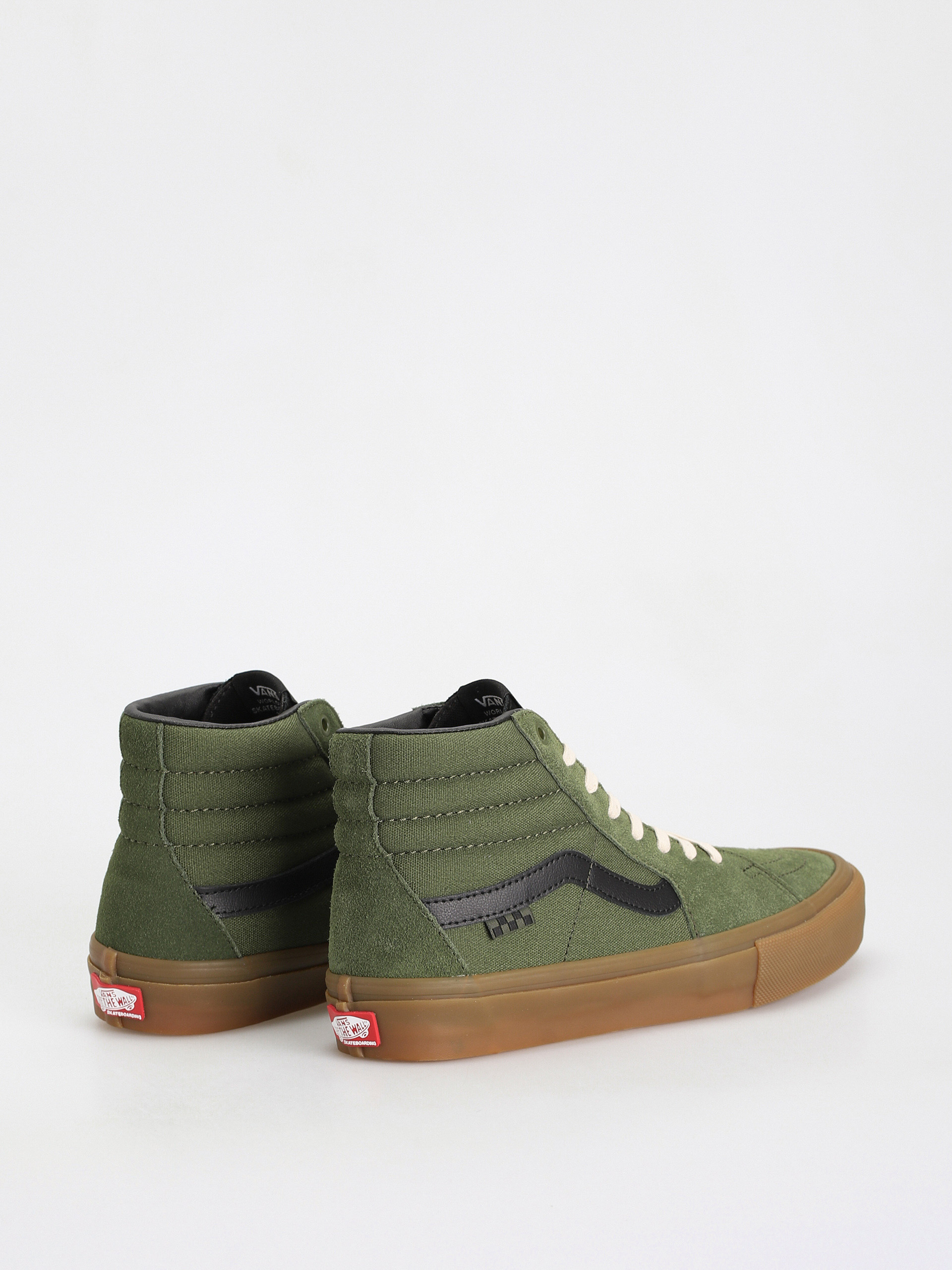Vans Skate Sk8 Hi Shoes green (green/gum)