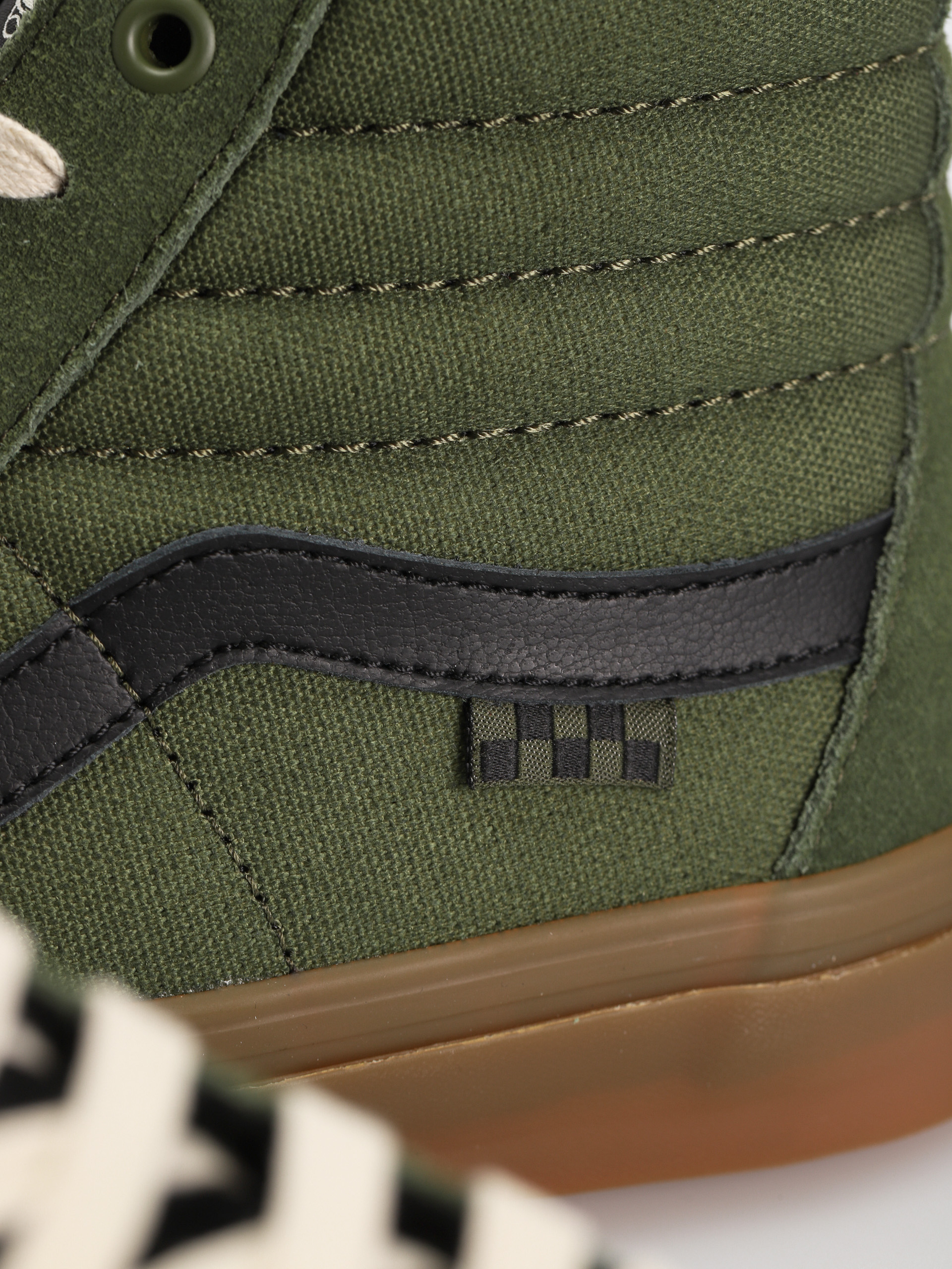 Vans Skate Sk8 Hi Shoes (green/gum)