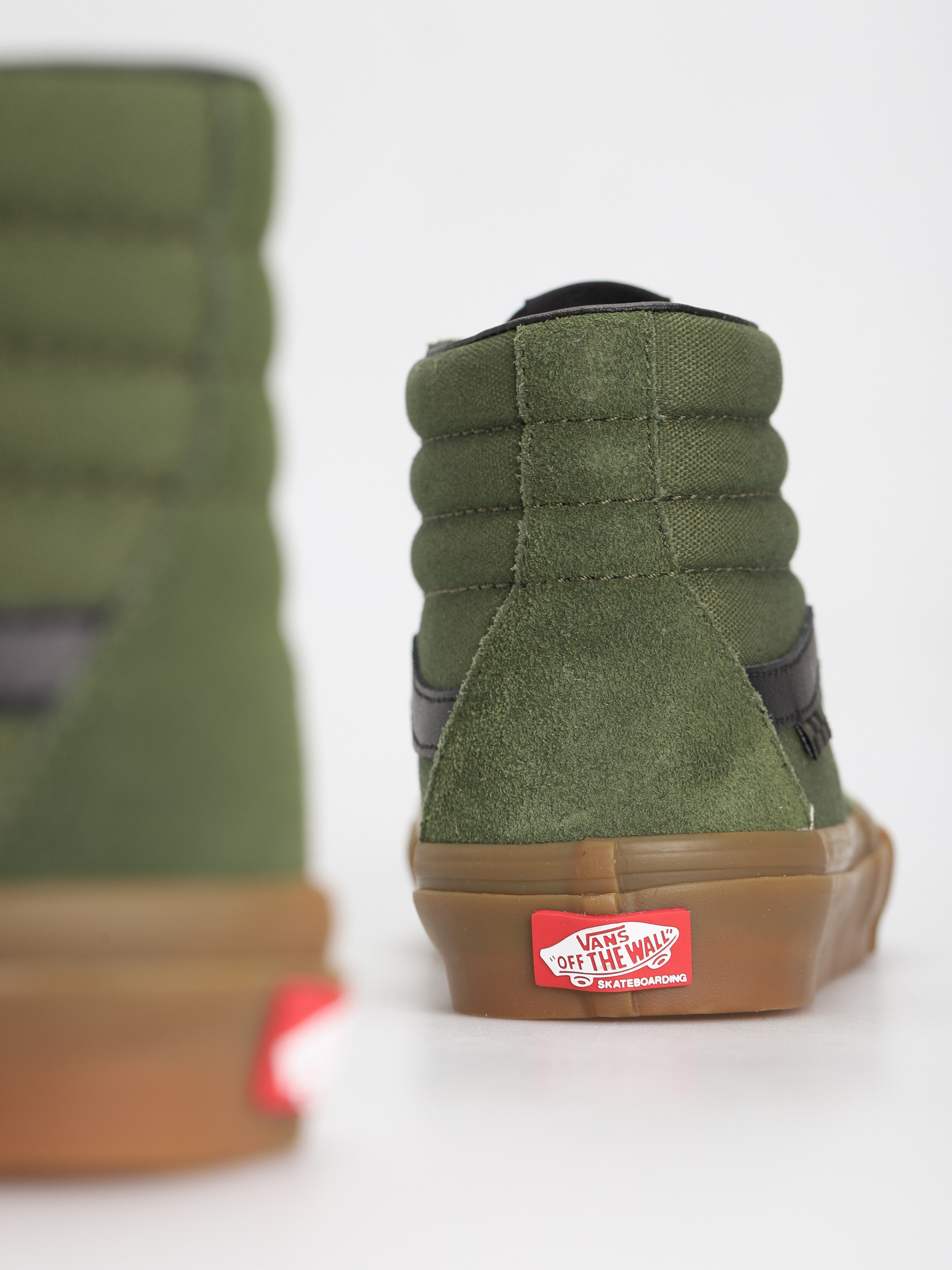 Vans Skate Sk8 Hi Shoes (green/gum)