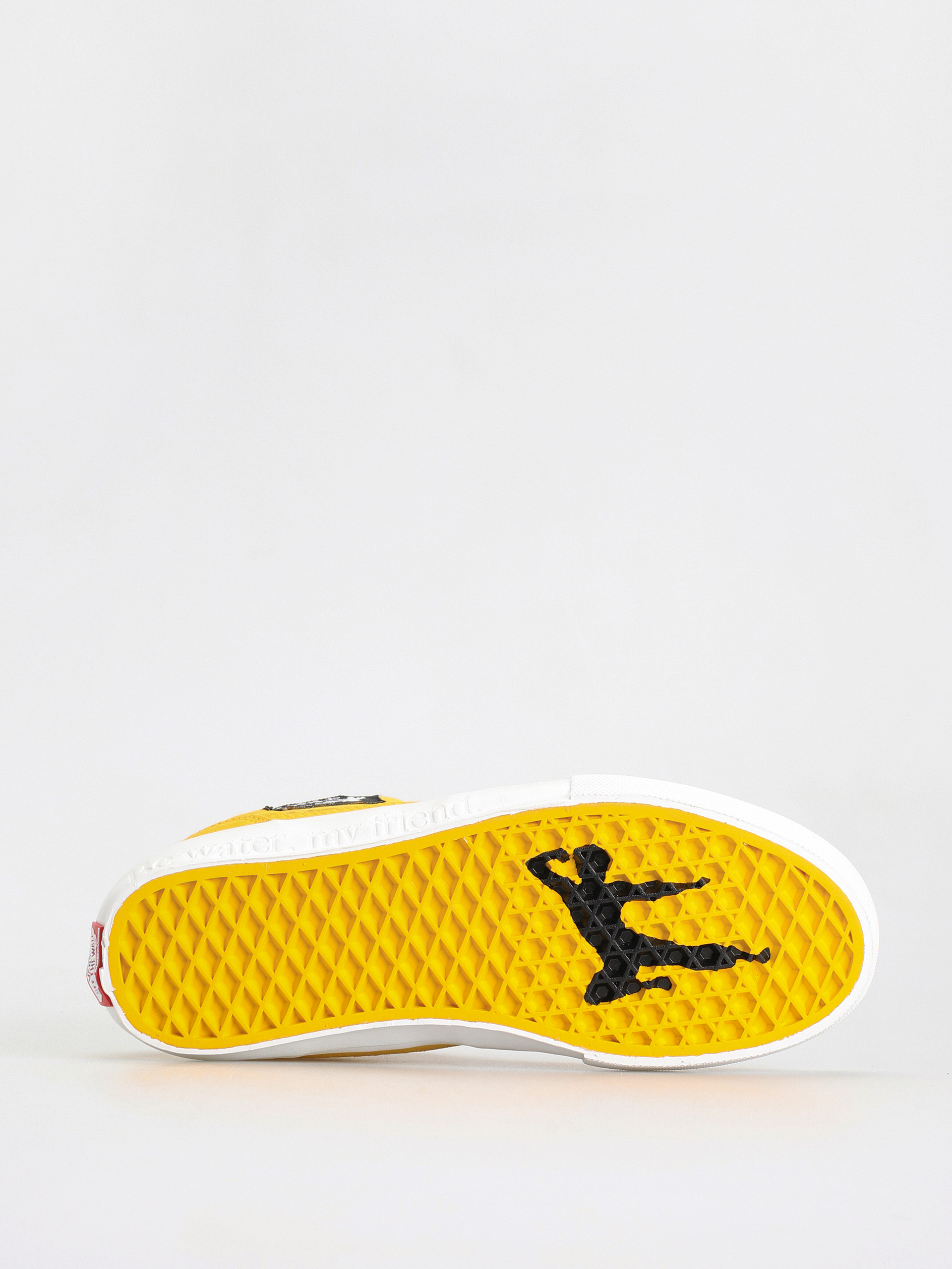 Vans X Bruce Lee Skate Half Cab Shoes (bruce lee black/yellow)