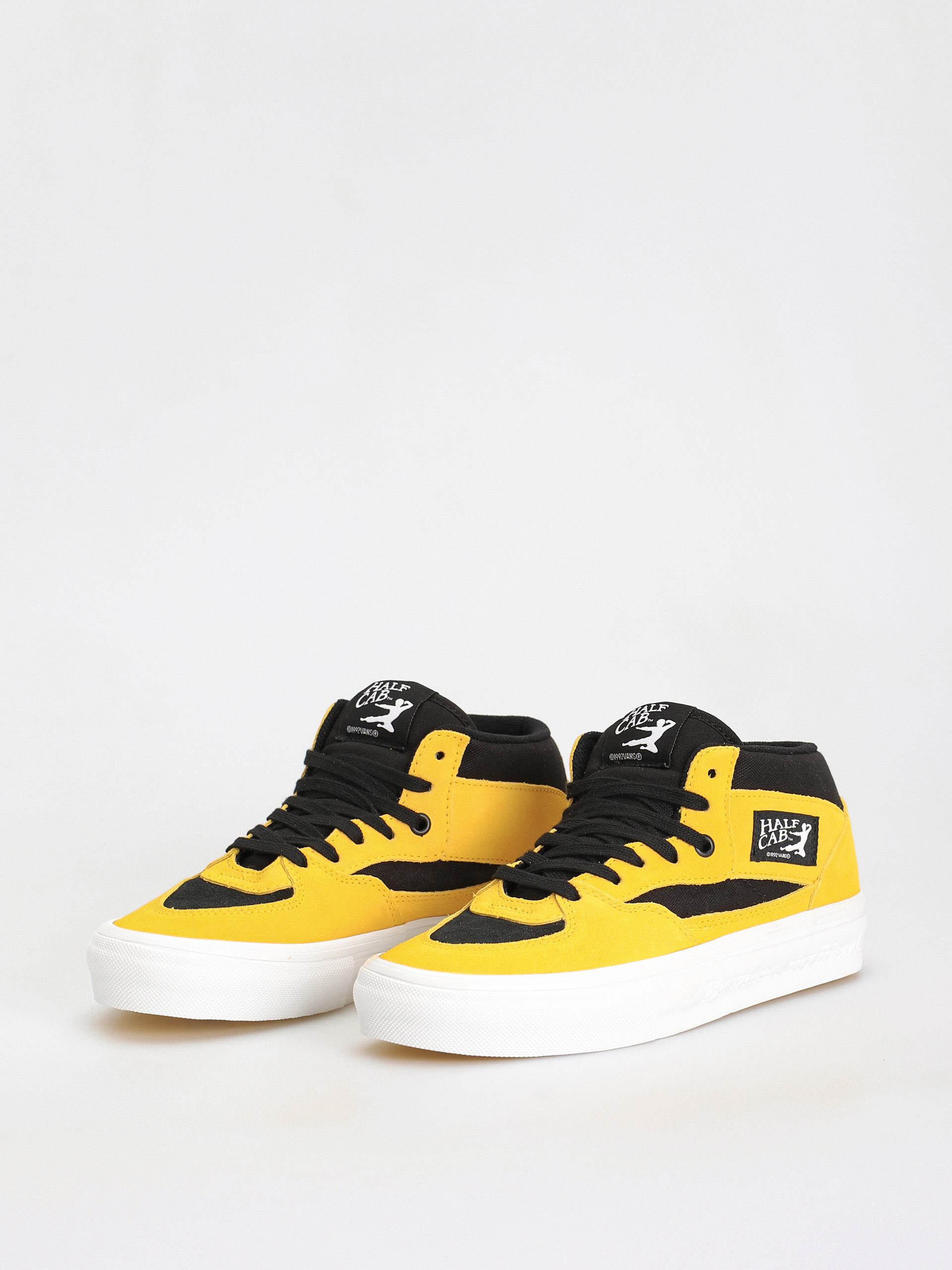 Vans X Bruce Lee Skate Half Cab Shoes (bruce lee black/yellow)