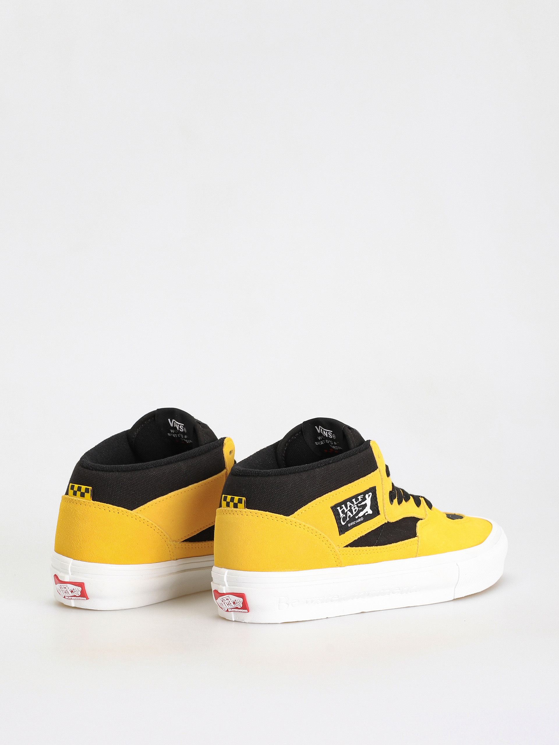 Vans X Bruce Lee Skate Half Cab Shoes (bruce lee black/yellow)