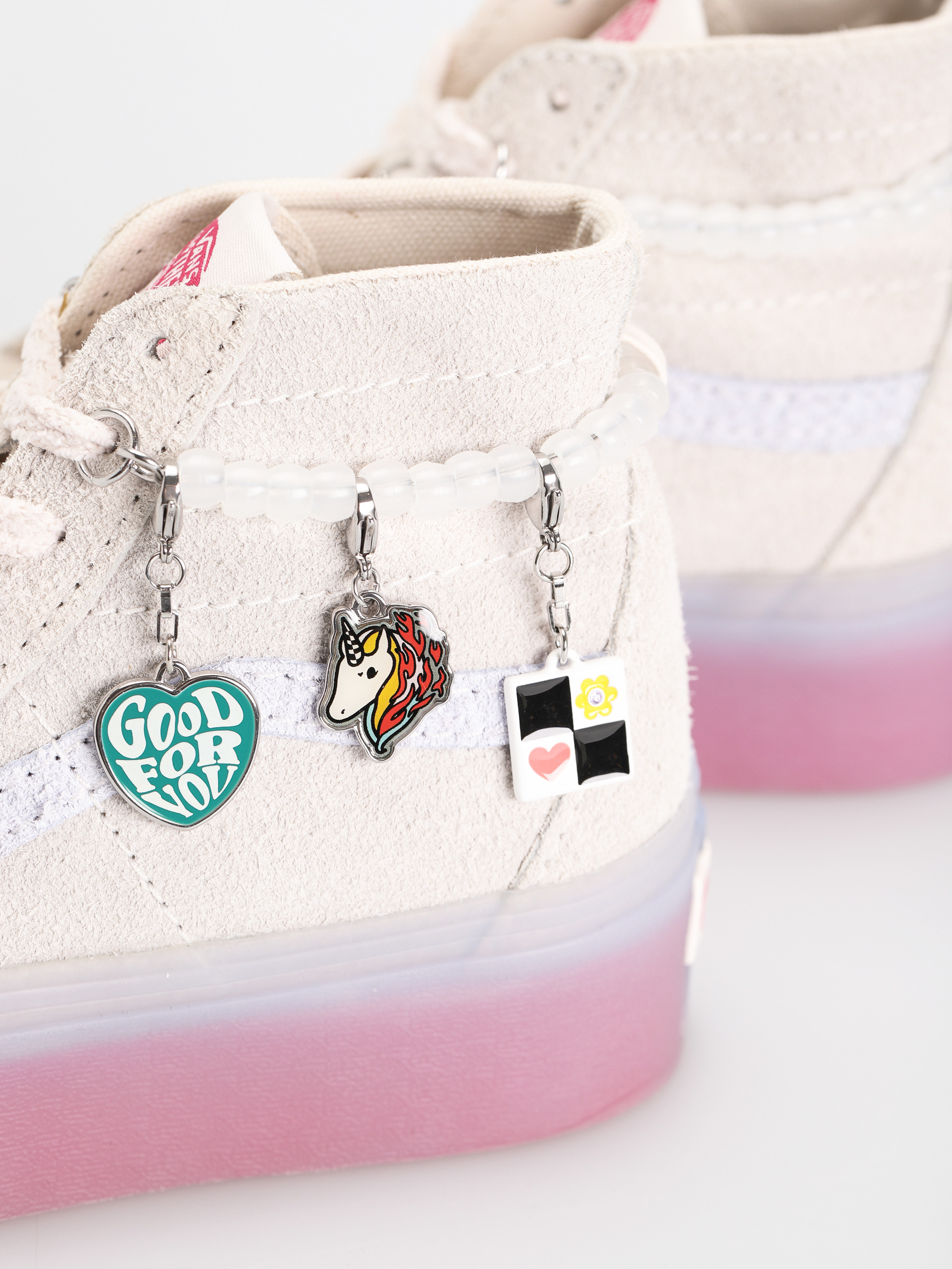 Vans Sk8 Hi Tapered Stackform Shoes - grey (ireneisgood multi)