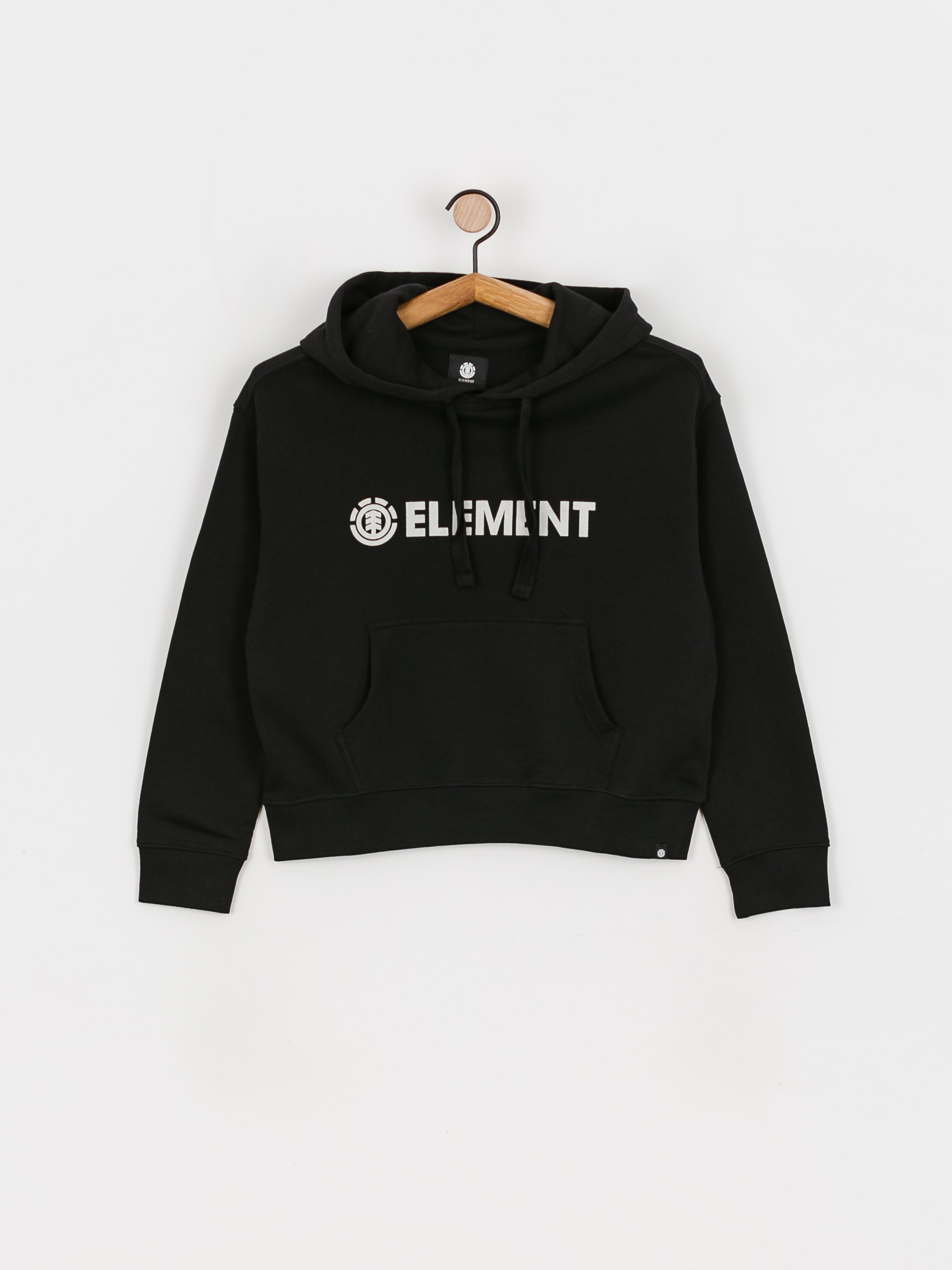 Element Logo HD Hoodie Wmn (flint black)