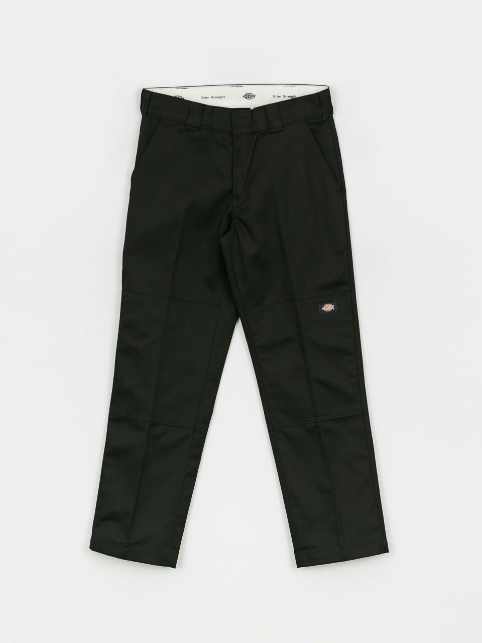 Dickies Slim Straight Double Knee Pants (black)