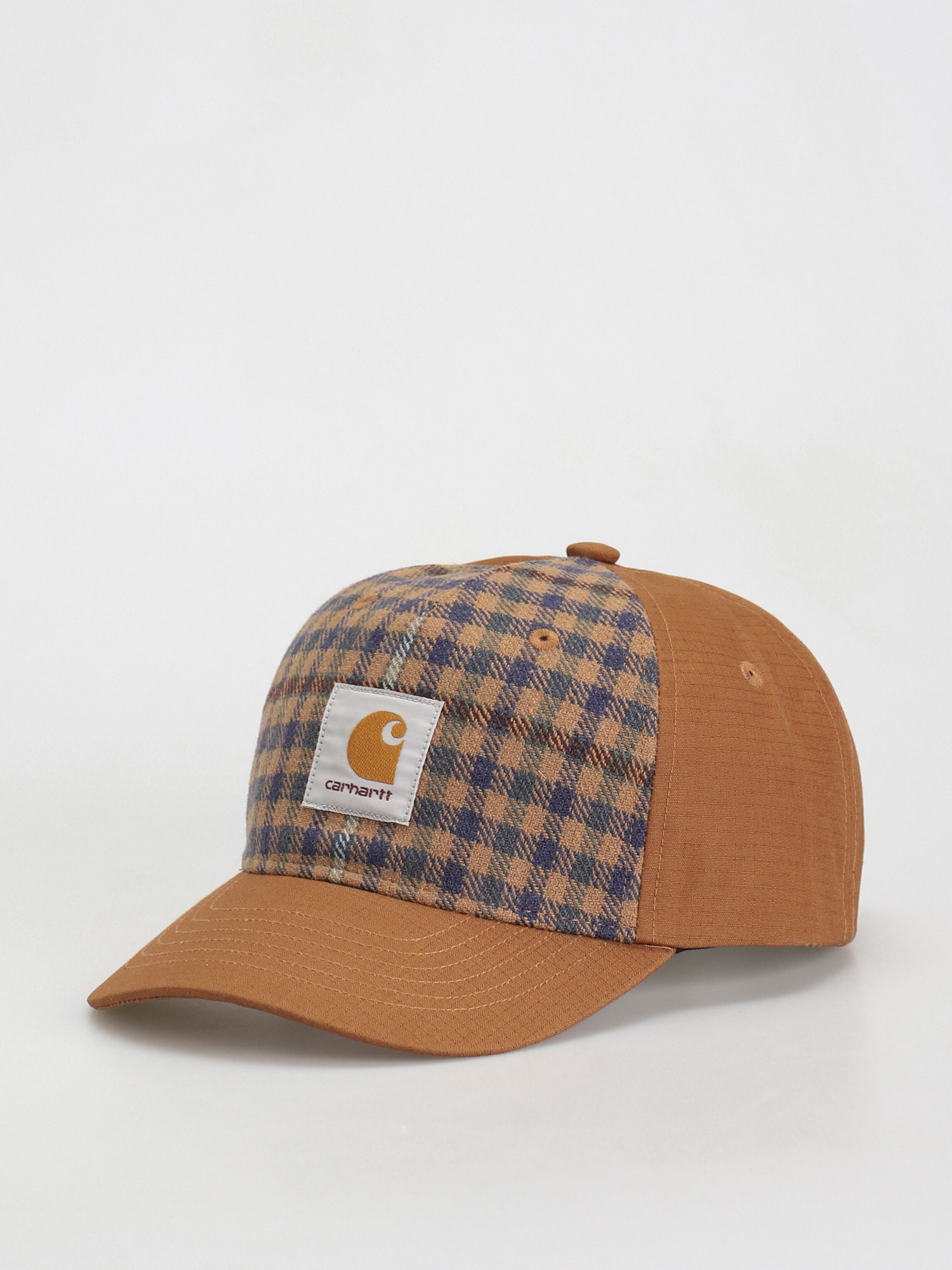 Carhartt WIP Highbury Cap (hamilton brown/asher check/jasper)