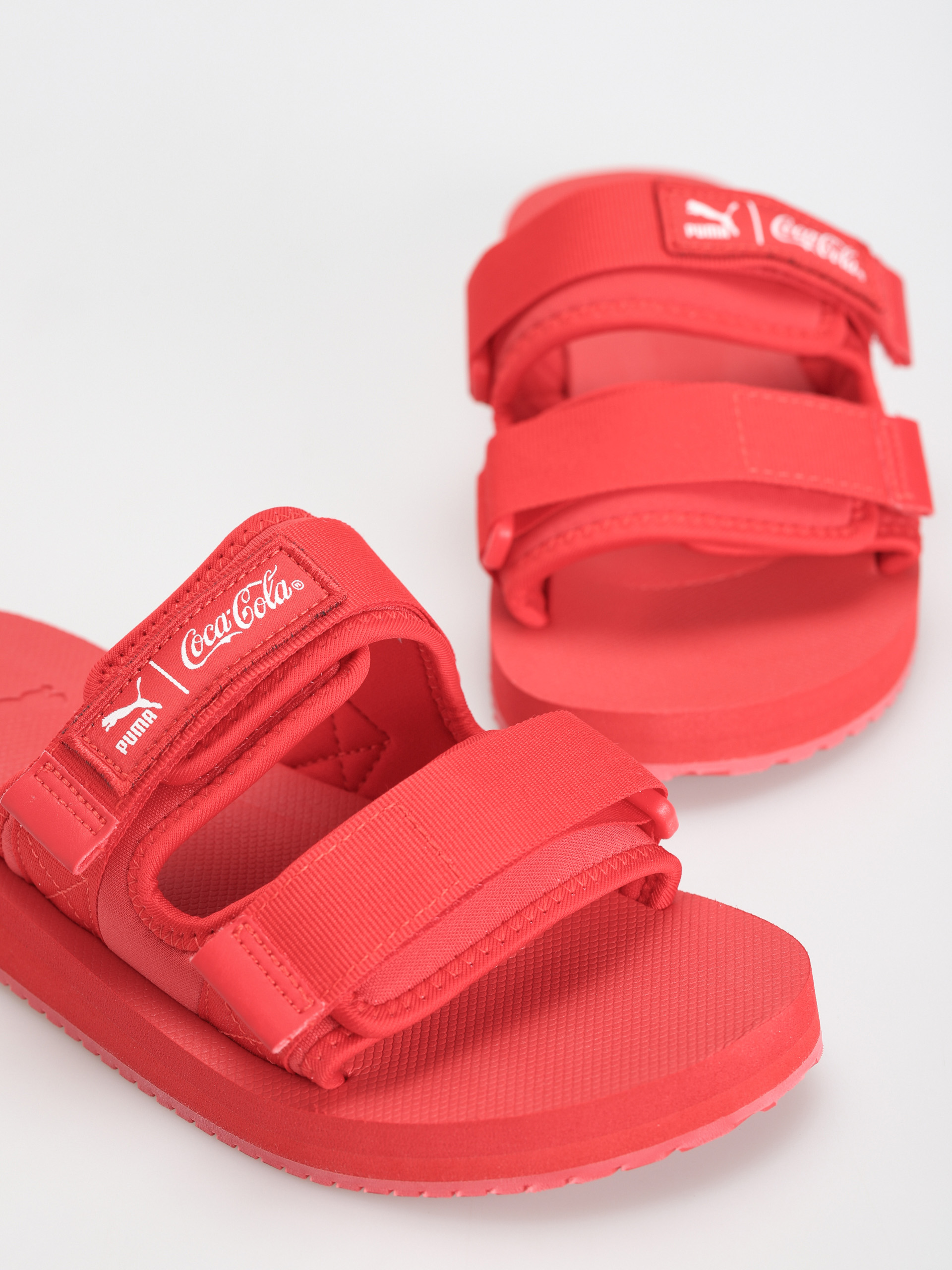 puma coca cola slides