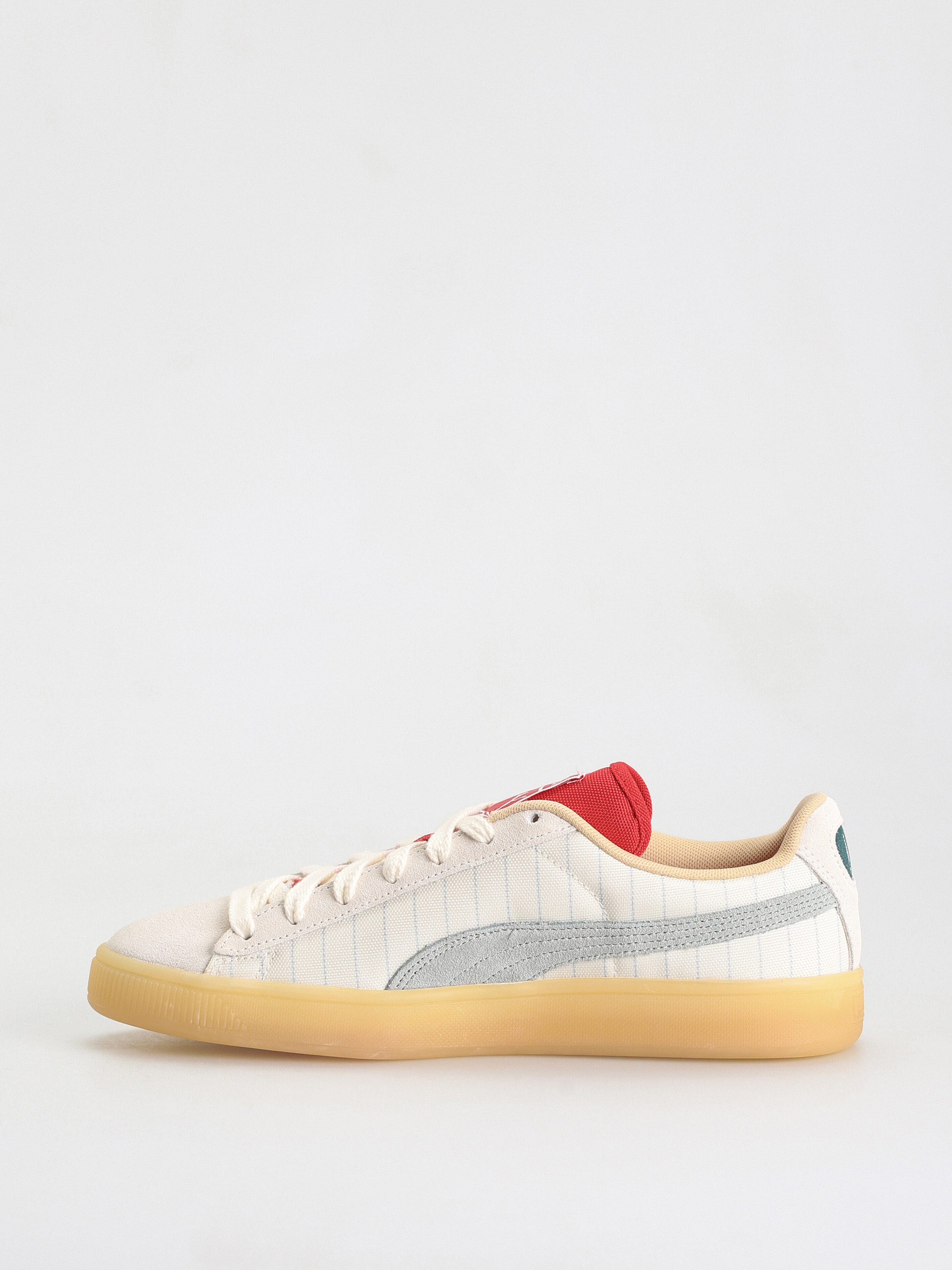 Puma X Coca Cola Suede Shoes (ivory glow/slate)