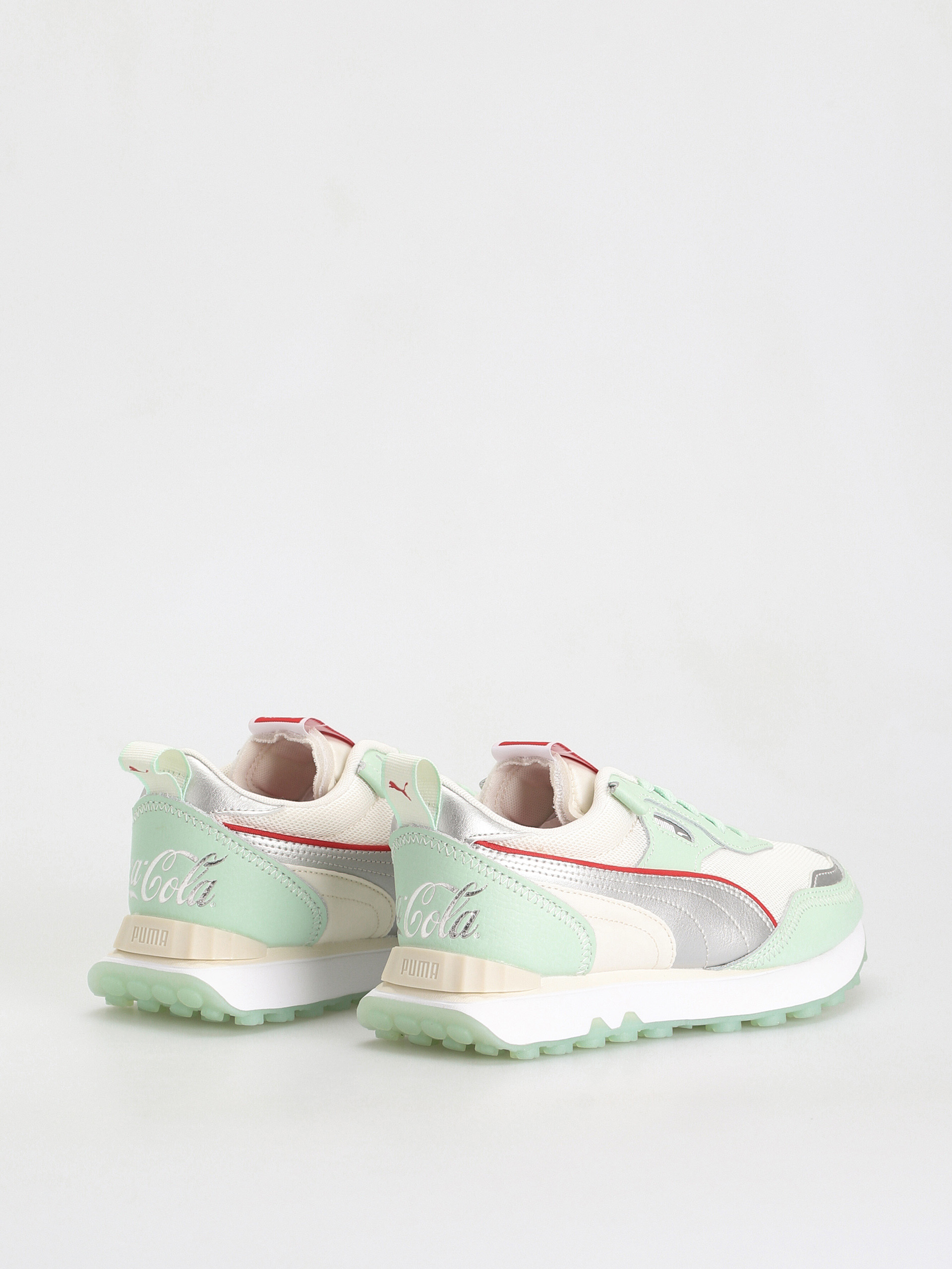Puma X Coca Cola Rider Fv Le Shoes (gossamer green/puma silver)