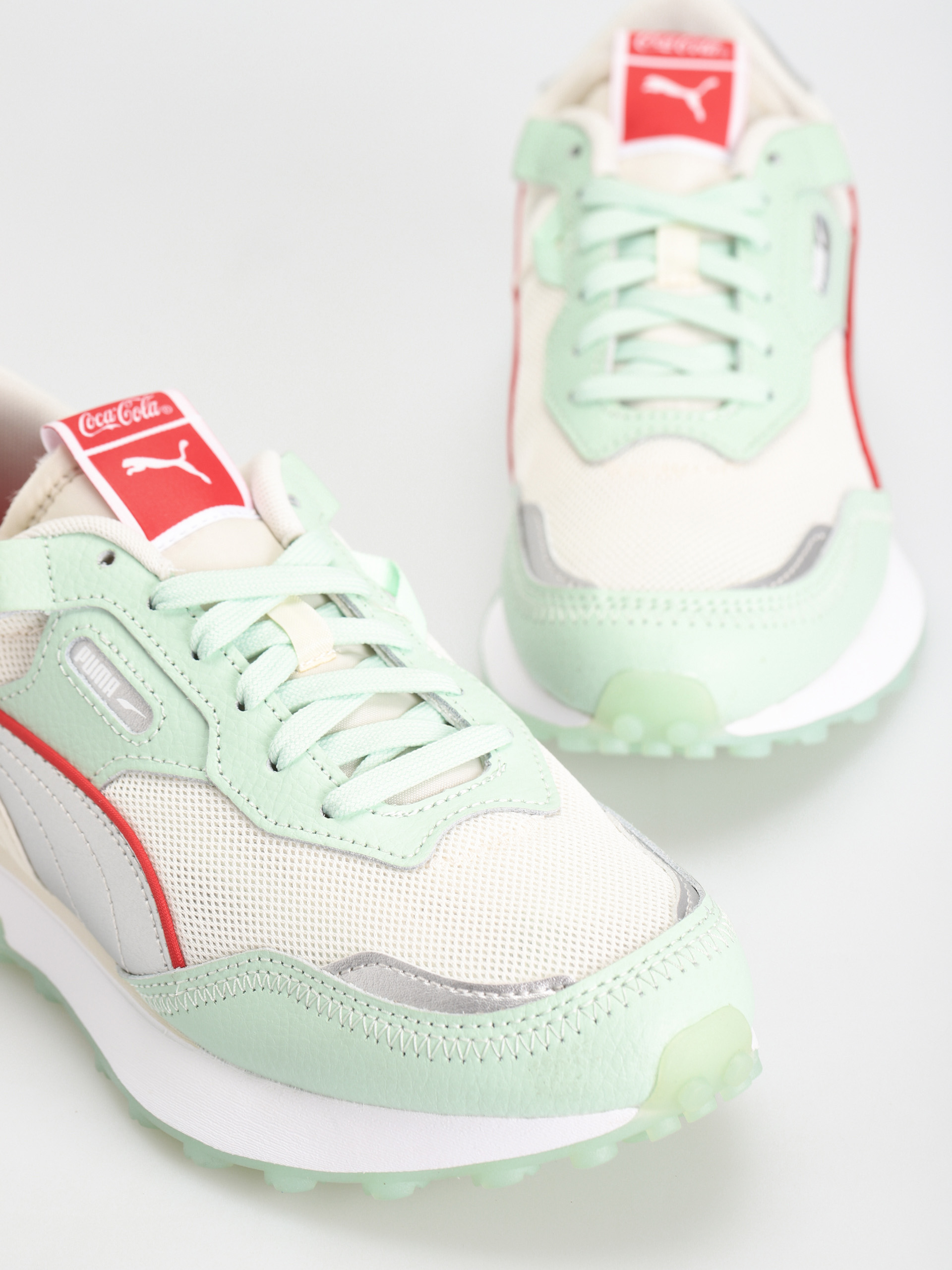 Puma X Coca Cola Rider Fv Le Shoes (gossamer green/puma silver)