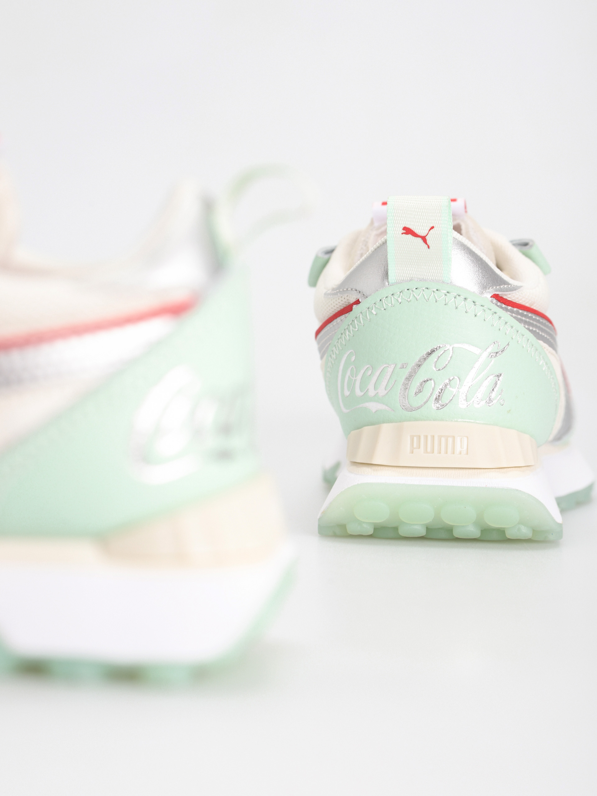 Puma X Coca Cola Rider Fv Le Shoes (gossamer green/puma silver)