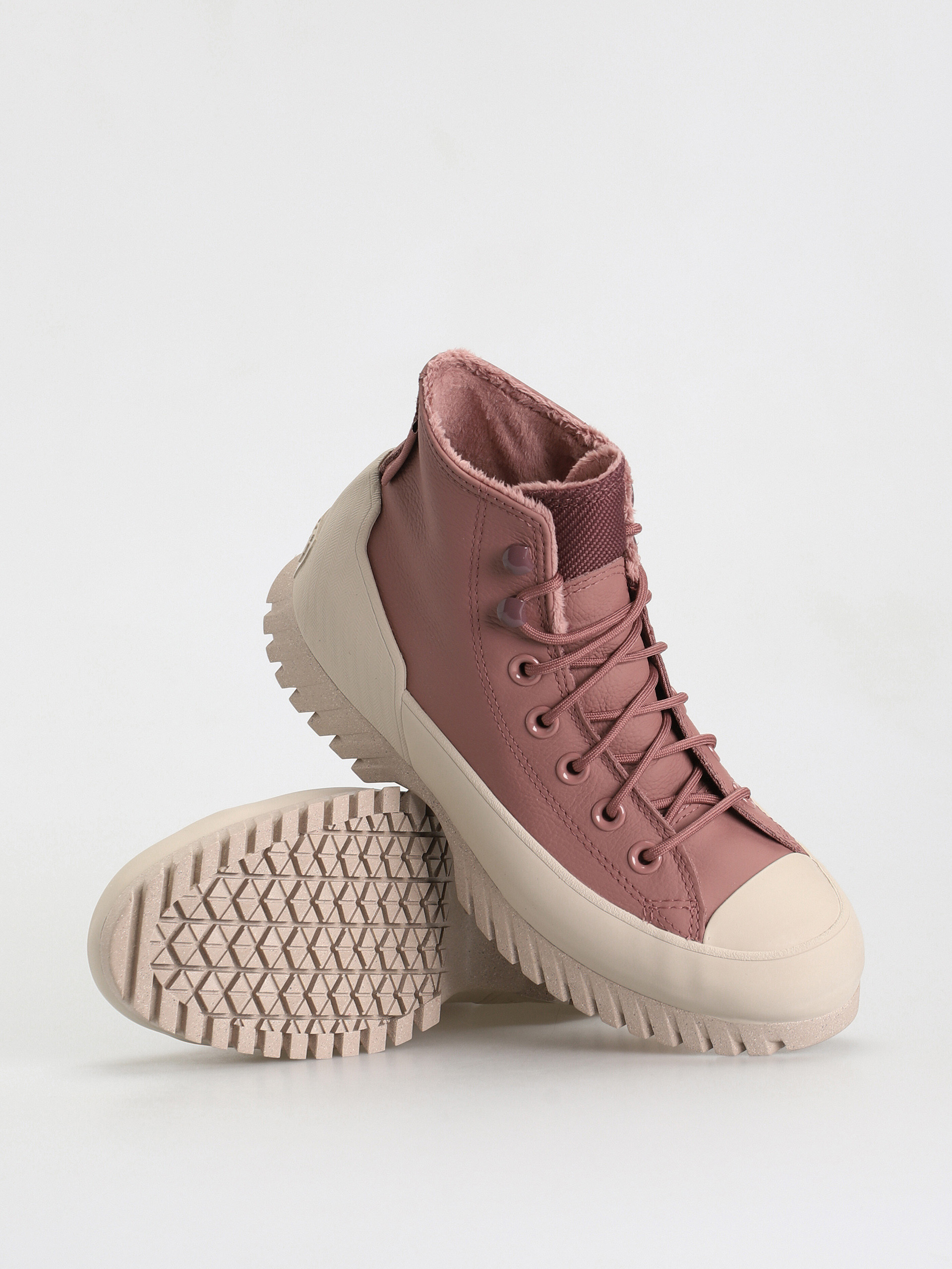 Converse Chuck Taylor All Star Lugged 2.0 CC Hi Shoes (saddle/dark wine)