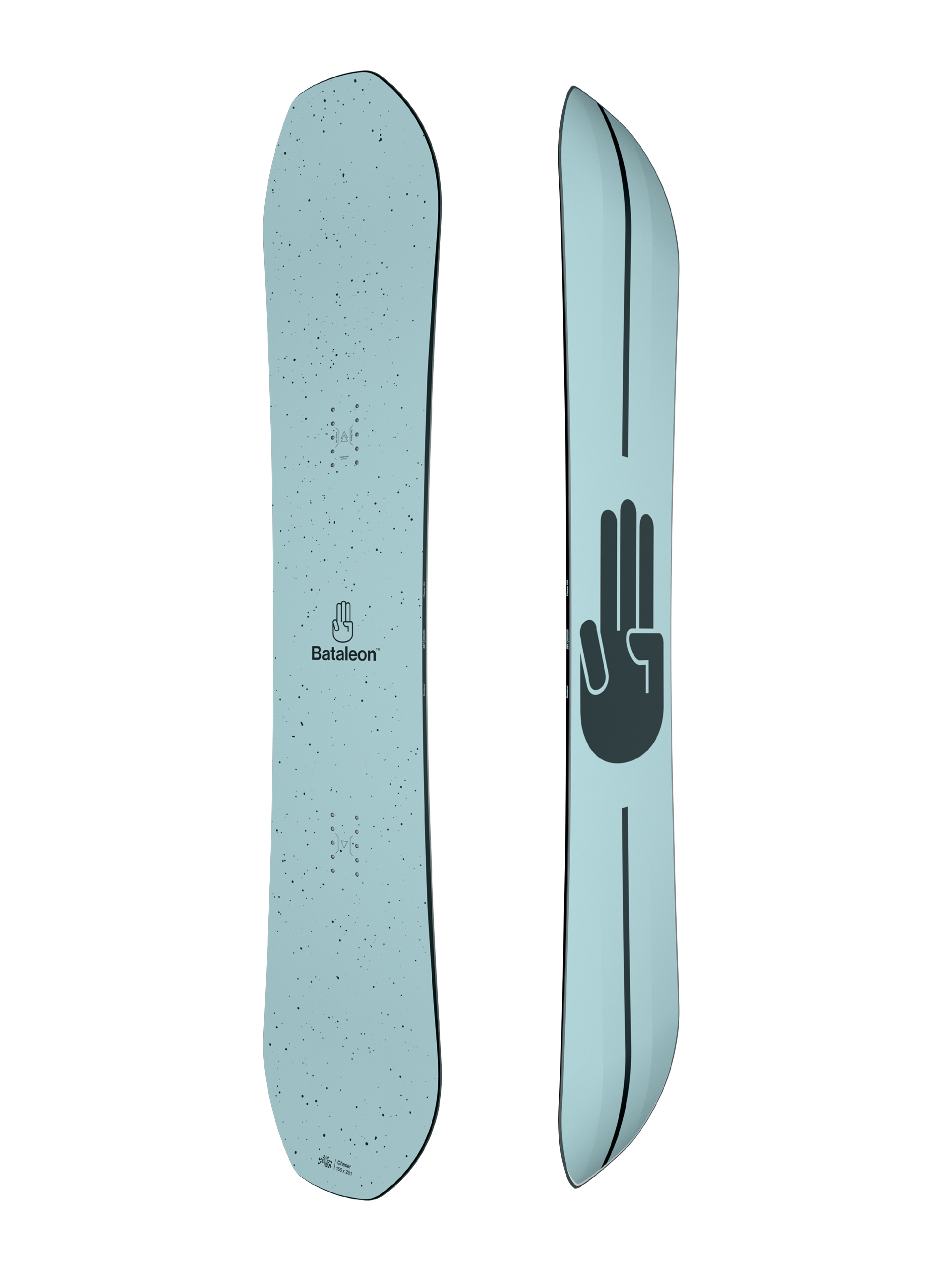 Bataleon Chaser Snowboard - blue (teal/black)