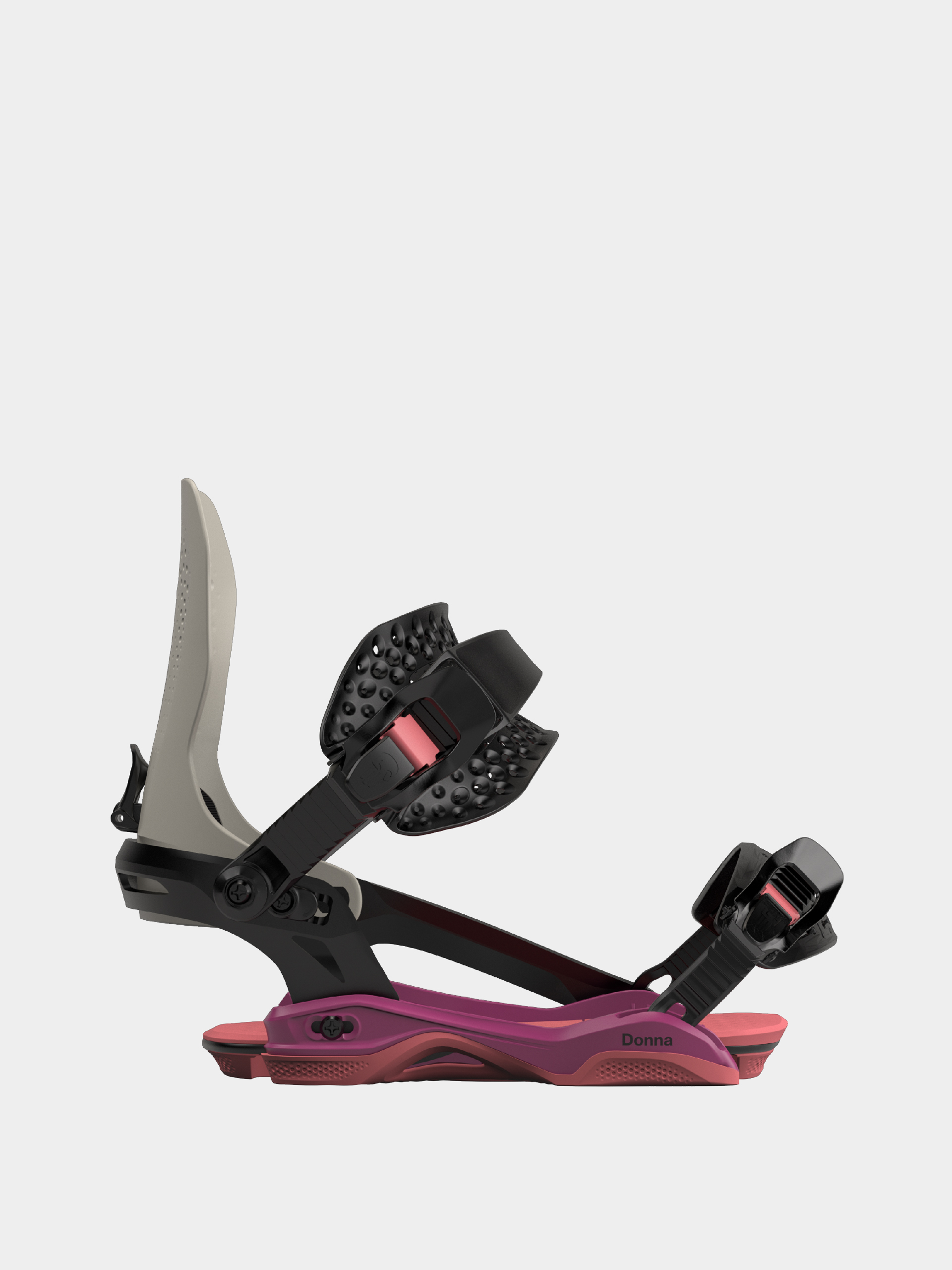 Womens Bataleon Donna Snowboard bindings (dusty pink)