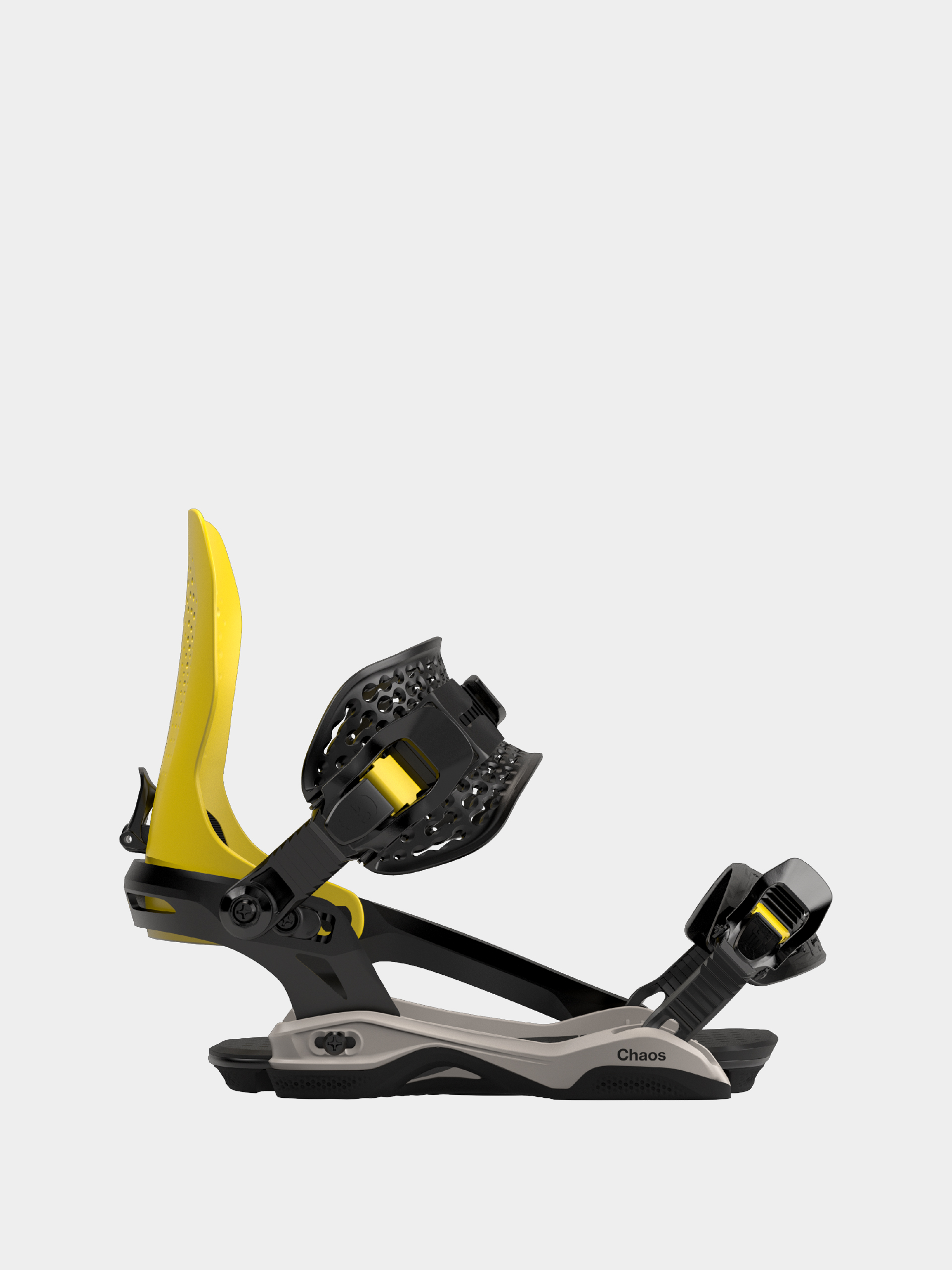 Mens Bataleon Chaos Asymwrap Snowboard bindings (yellow)