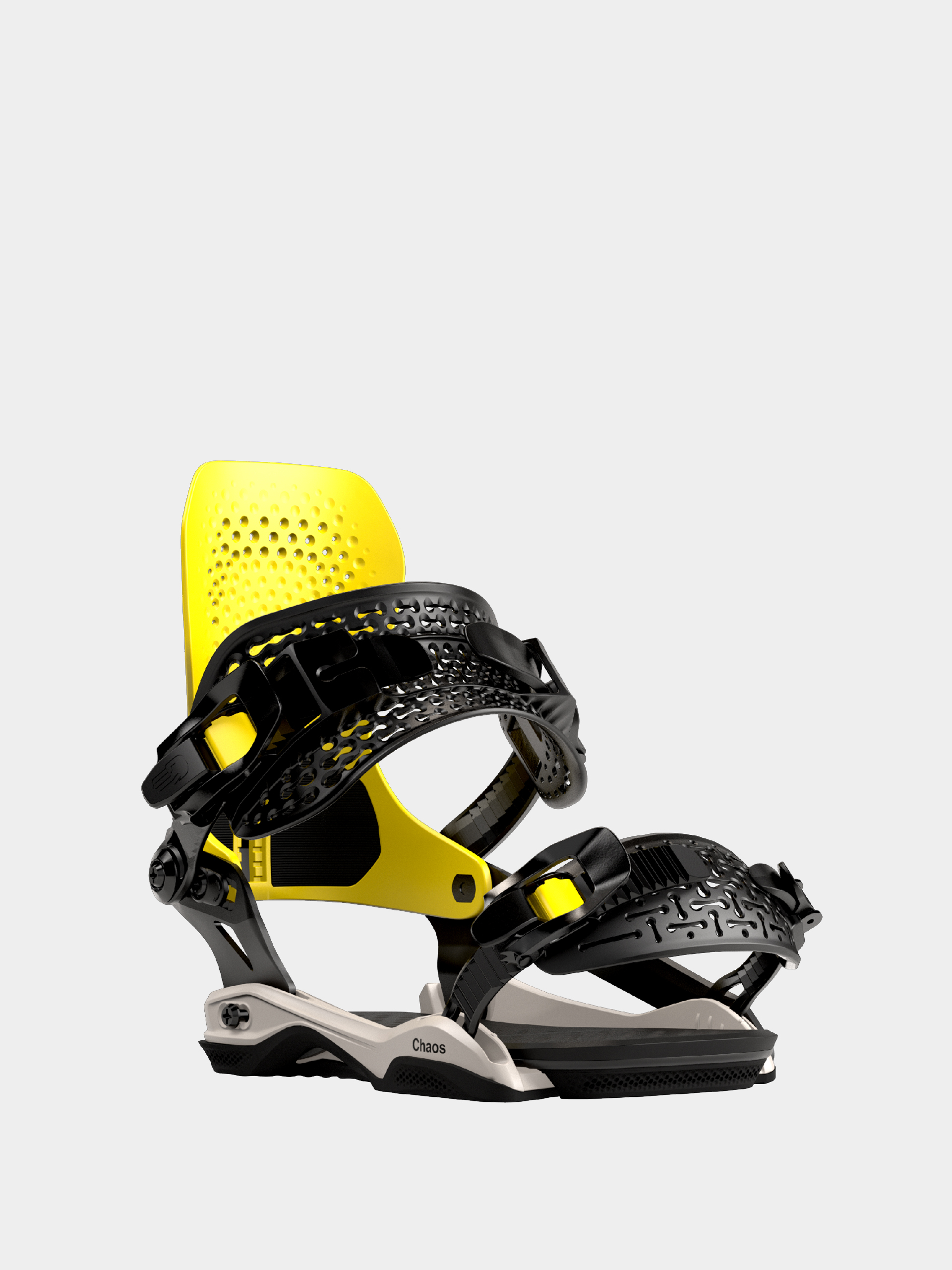 Bataleon Chaos Asymwrap Snowboard bindings (yellow)