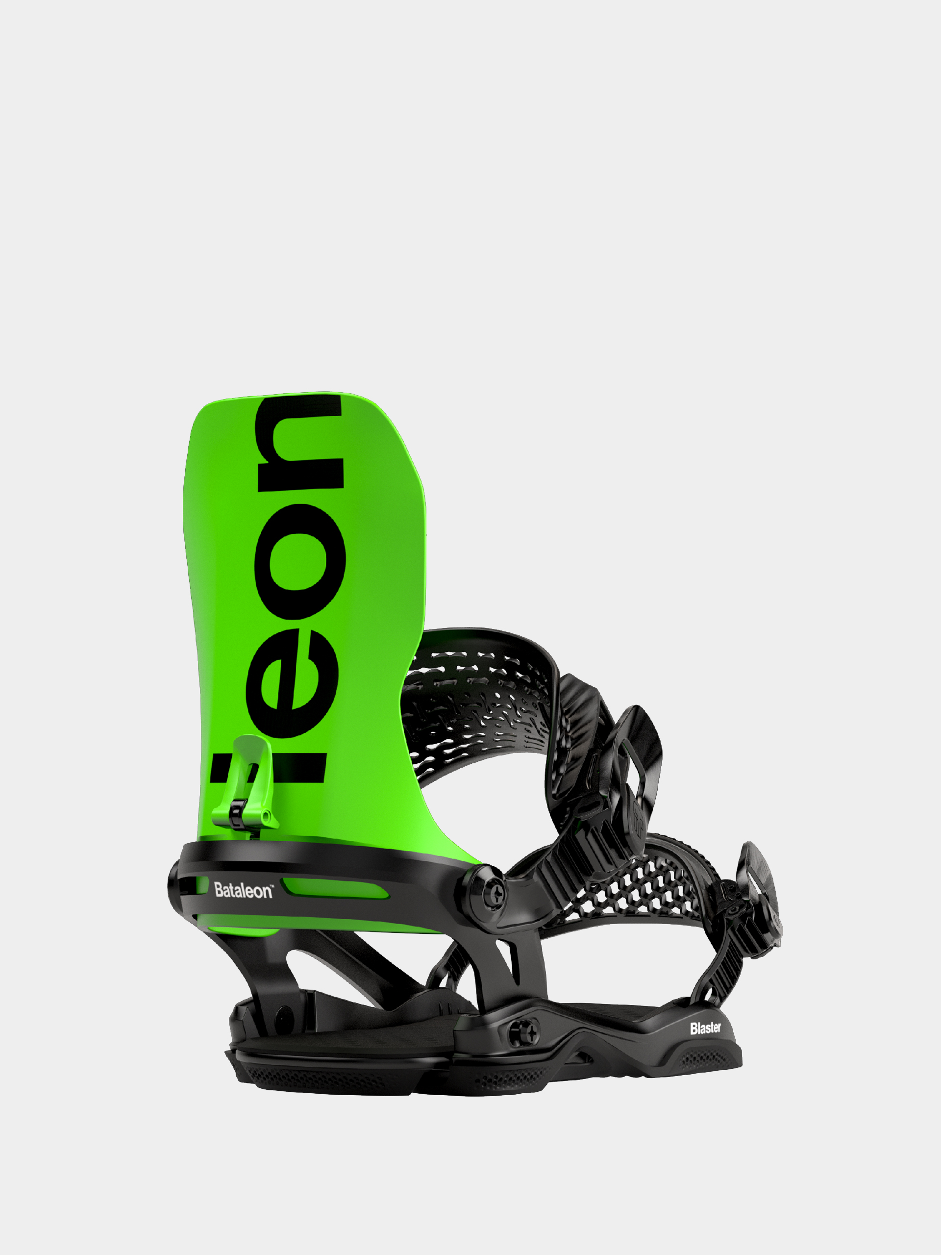 Mens Bataleon Blaster Asymwrap Snowboard bindings (neon green)