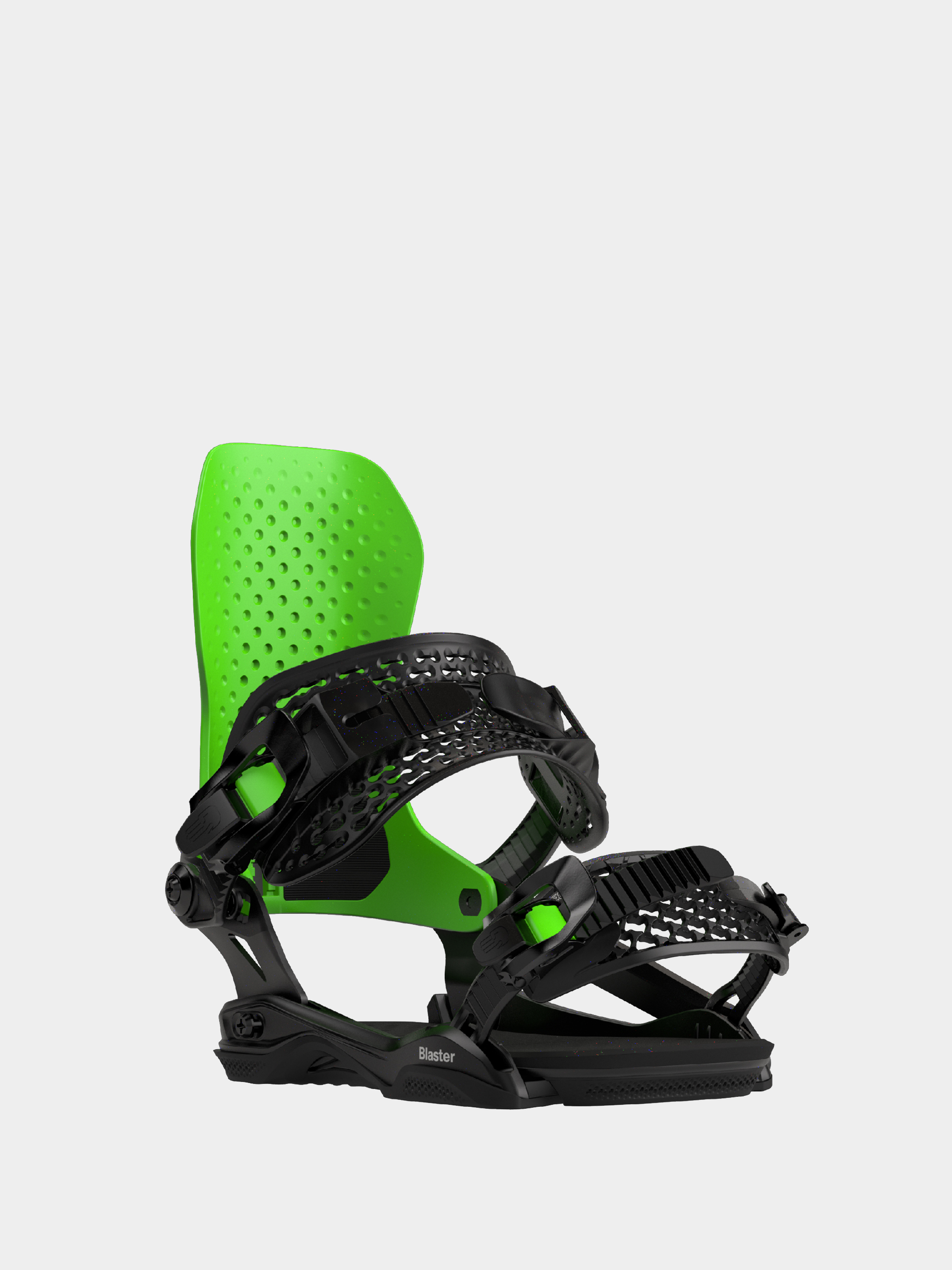 Mens Bataleon Blaster Asymwrap Snowboard bindings (neon green)