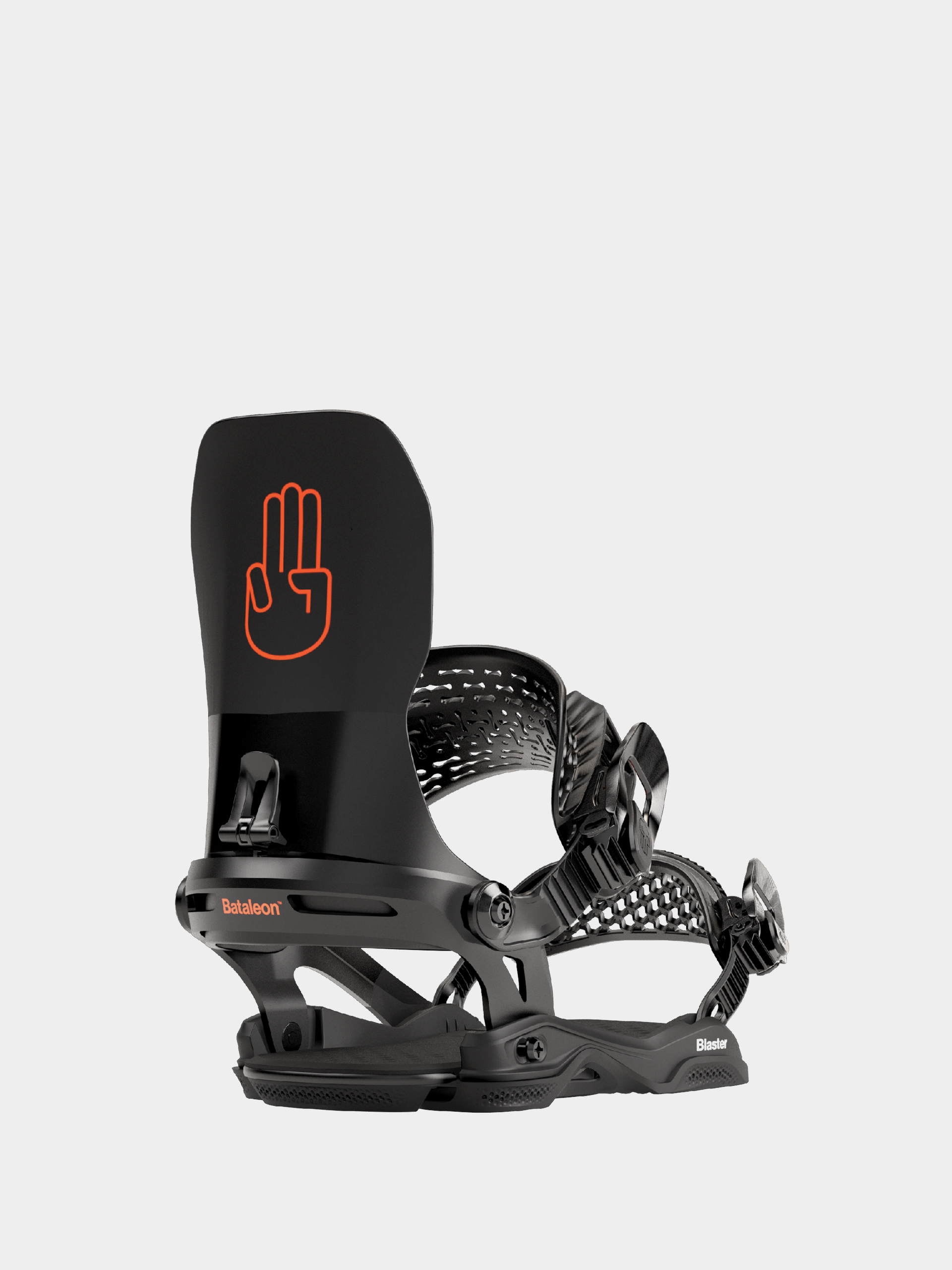 Mens Bataleon Blaster Asymwrap Snowboard bindings (black)