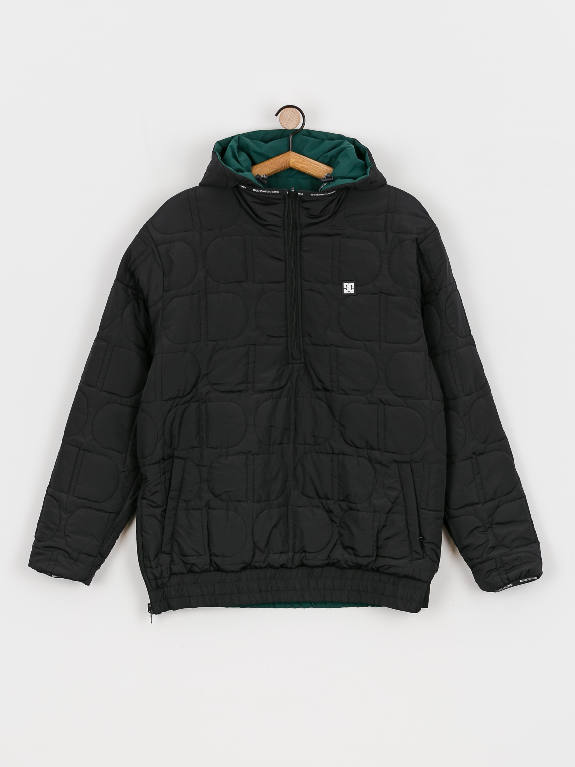 Mens DC Transition Reversible Anorak Snowboard jacket (botanical garden)