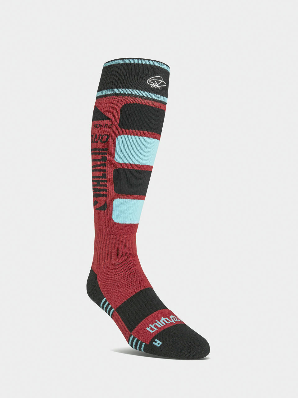 ThirtyTwo Signature Merino Socks (red)