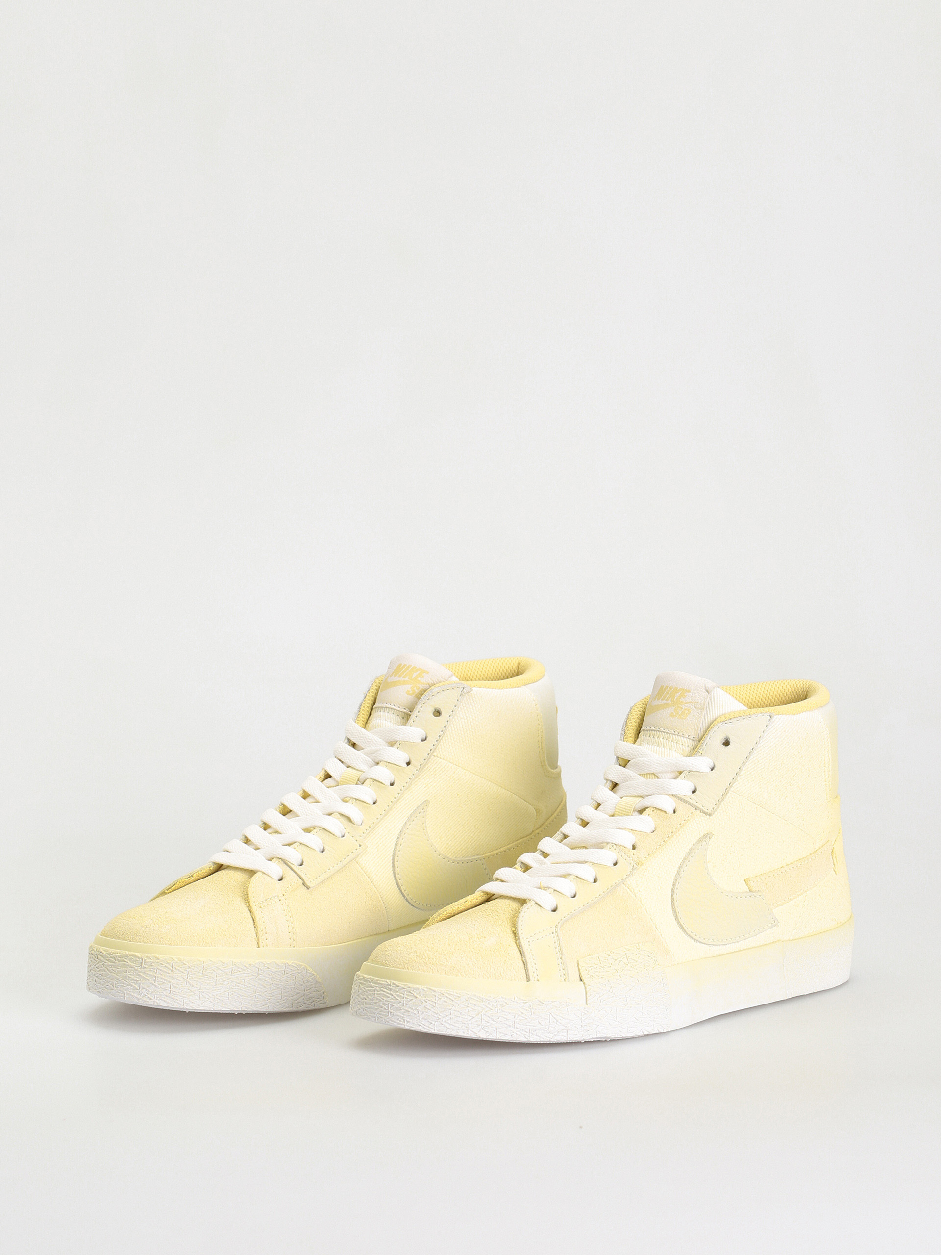 Nike SB Zoom Blazer Mid Prm Schuhe (lemon wash/lemon wash lemon wash white)