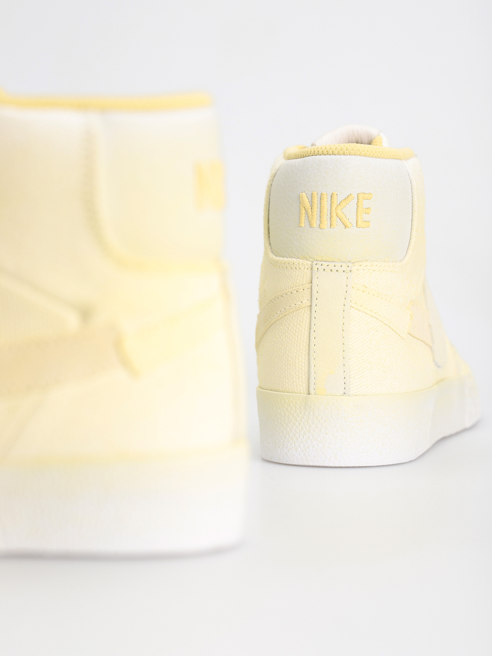 Nike SB Zoom Blazer Mid Prm Schuhe (lemon wash/lemon wash lemon wash white)