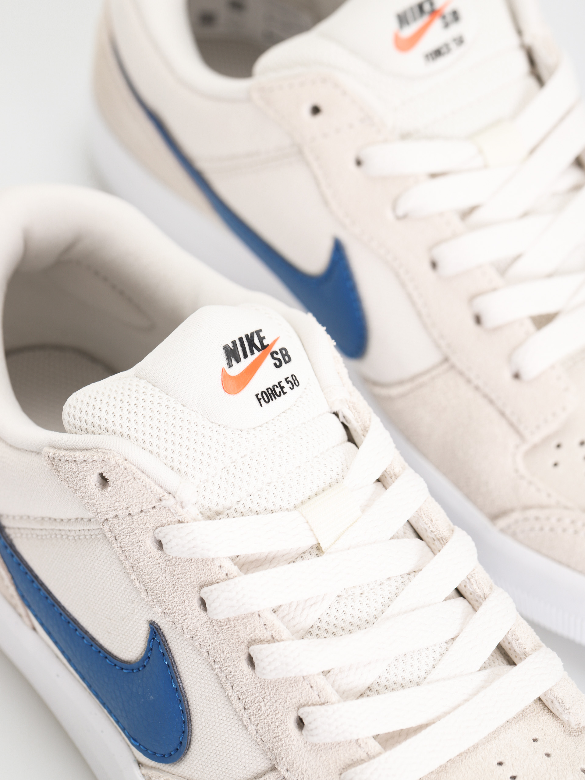 Nike SB Force 58 Shoes (phantom/blue jay phantom white)