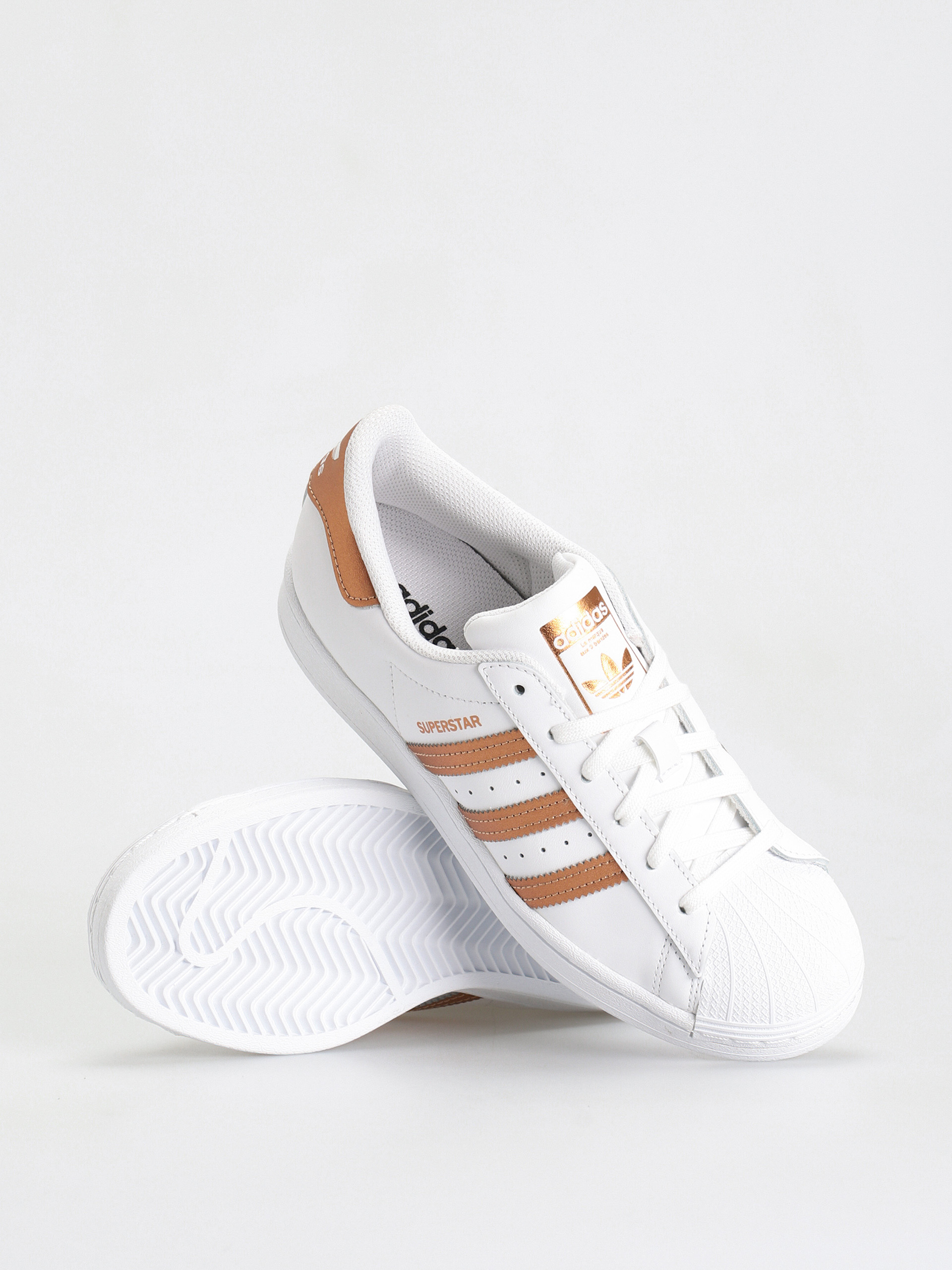 adidas Originals Superstar Schuhe Wmn ftwwht coppmt cblack