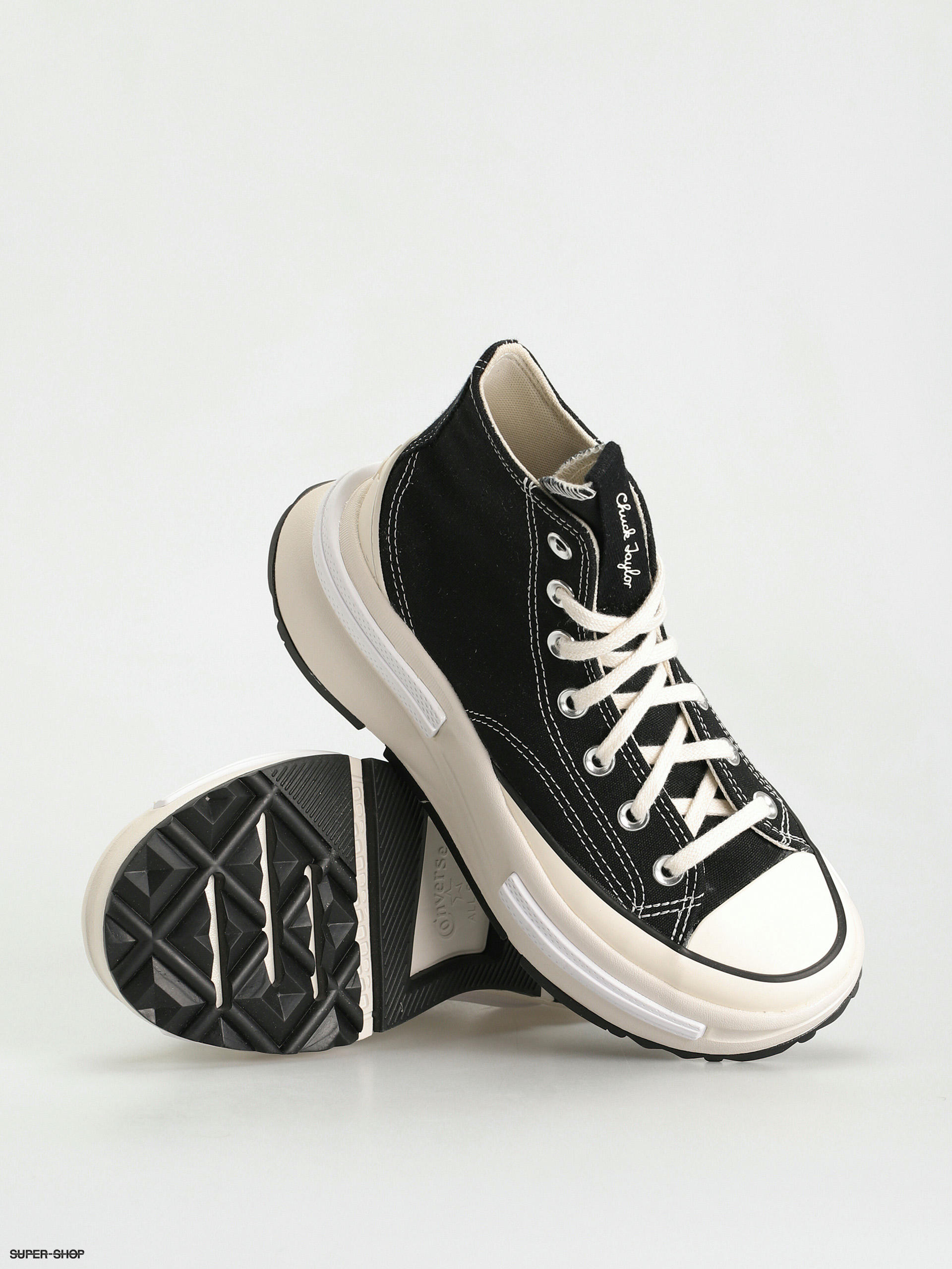 Converse Run Star Legacy Cx Hi Shoes (black/egret/white)