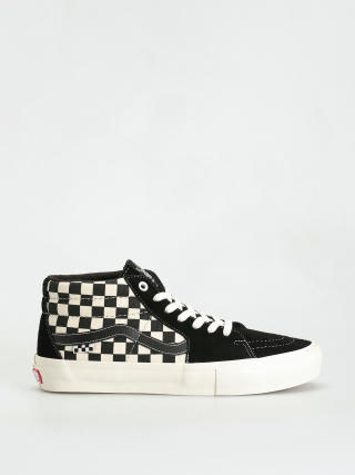 Vans Skate Grosso Mid Shoes (checkerboard black/marshmallow)