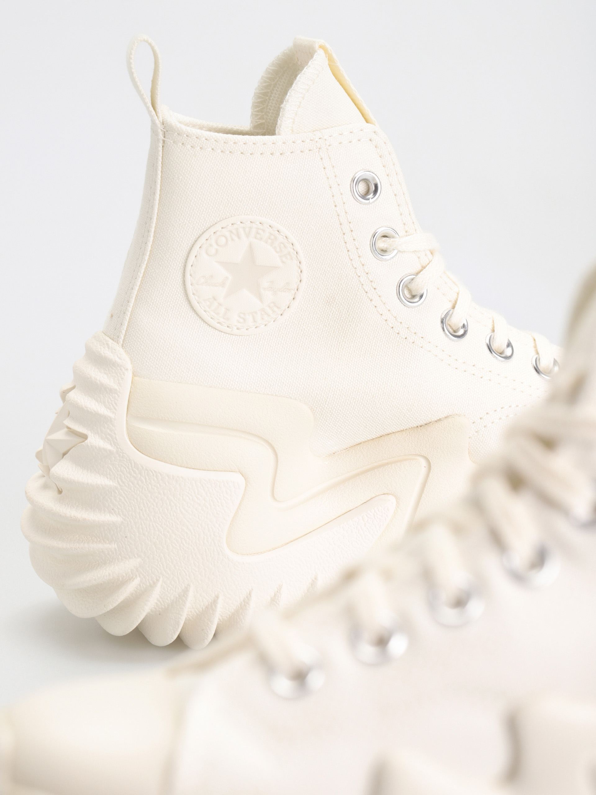 Converse Run Star Motion Hi Shoes - white (egret/light bone)