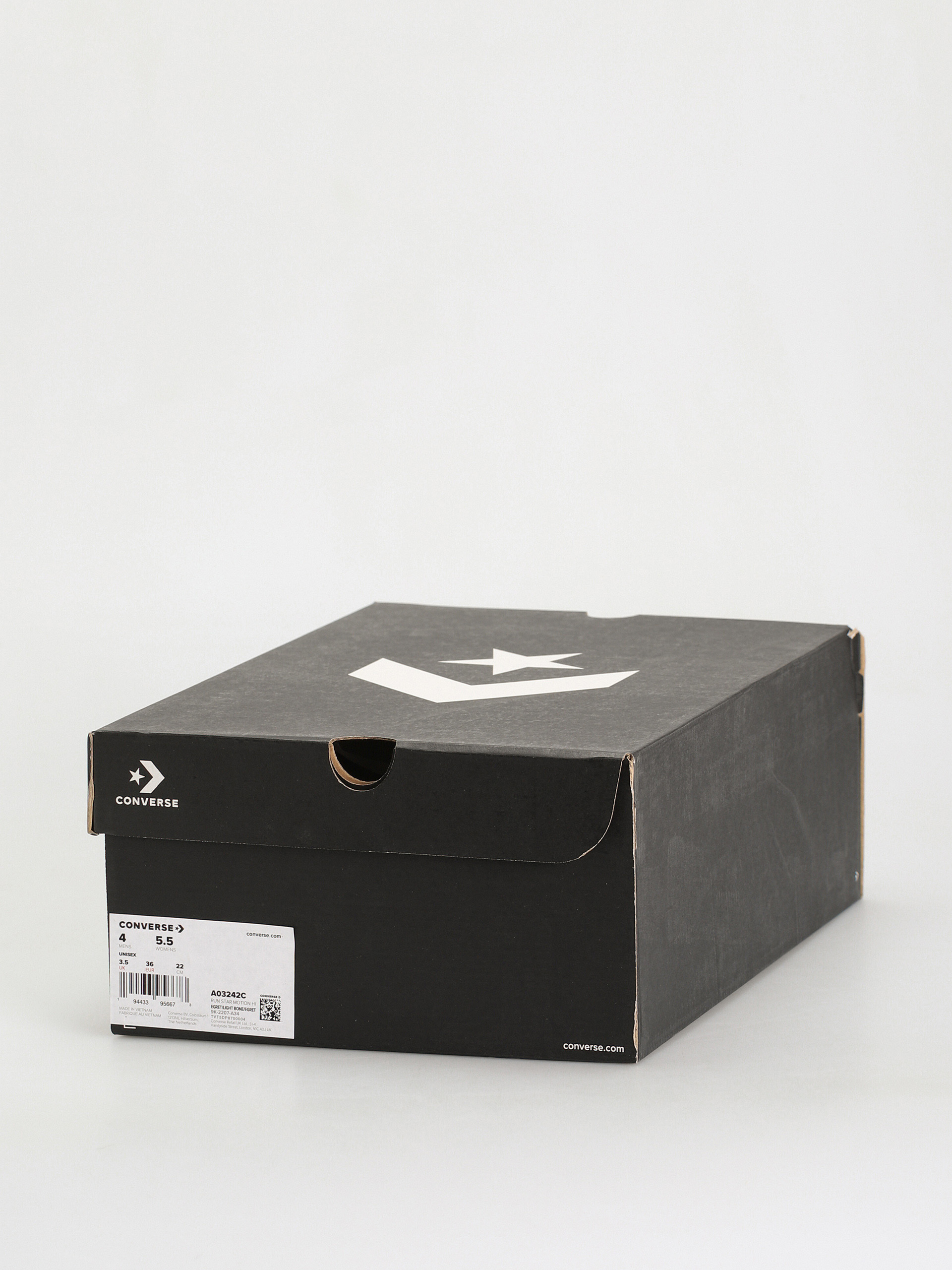 Converse Run Star Motion Hi Shoes (egret/light bone)