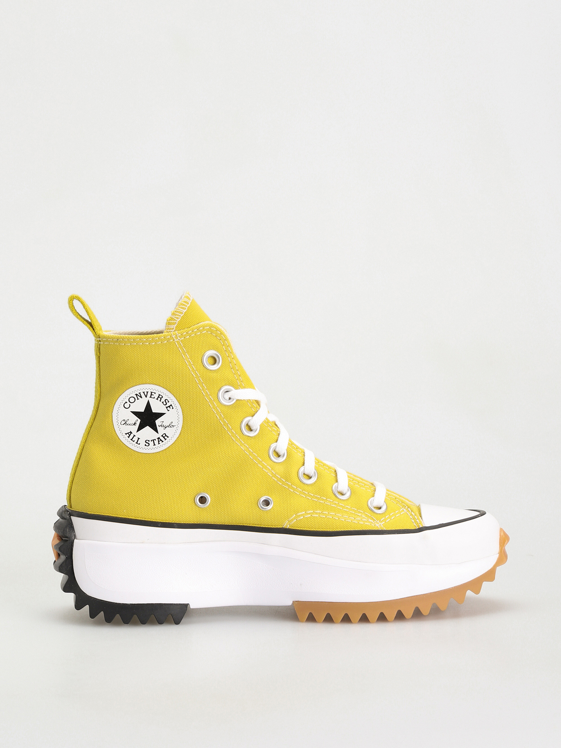 Converse Run Star Hike Hi Shoes (bitter lemon/black)