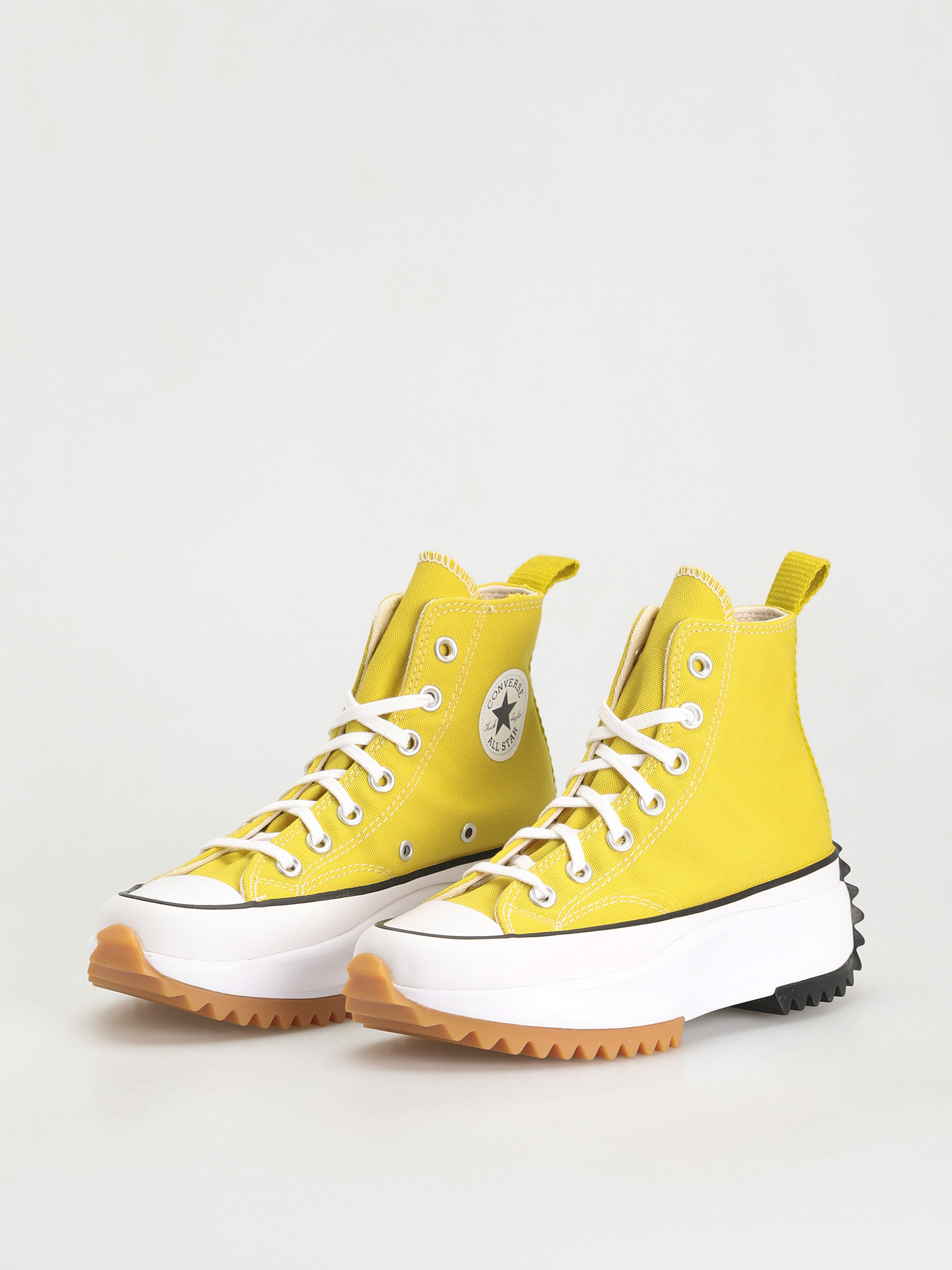 Converse Run Star Hike Hi Shoes (bitter lemon/black)