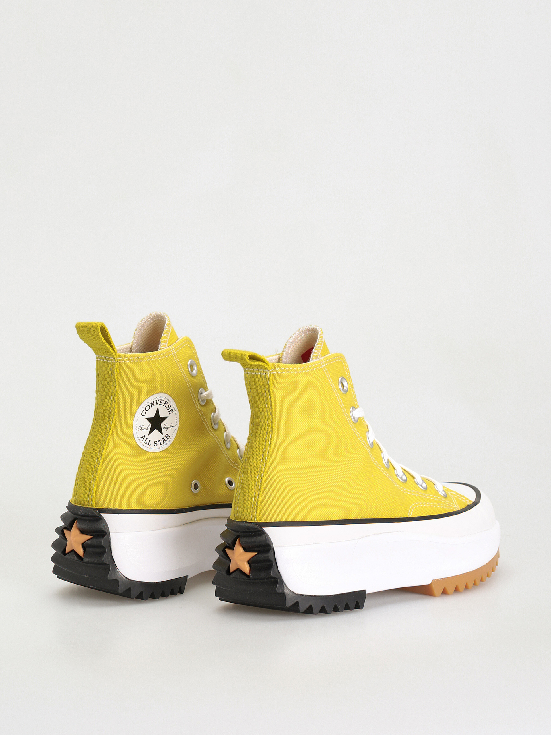 Converse Run Star Hike Hi Shoes (bitter lemon/black)