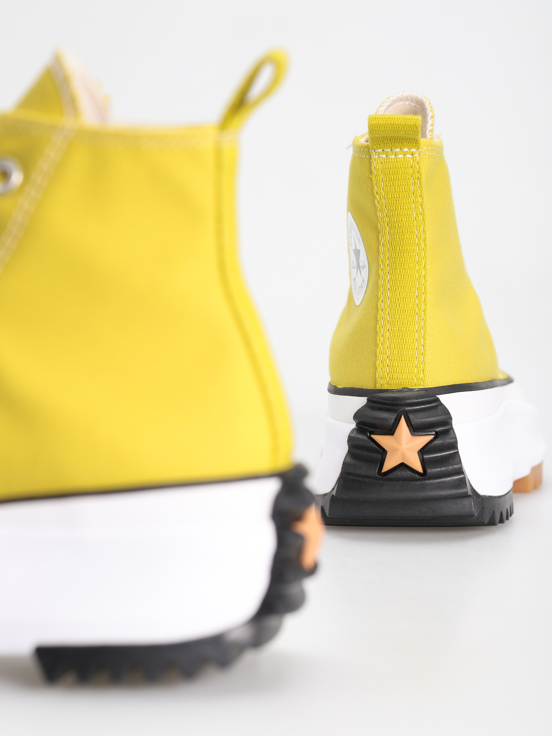 Converse Run Star Hike Hi Shoes (bitter lemon/black)