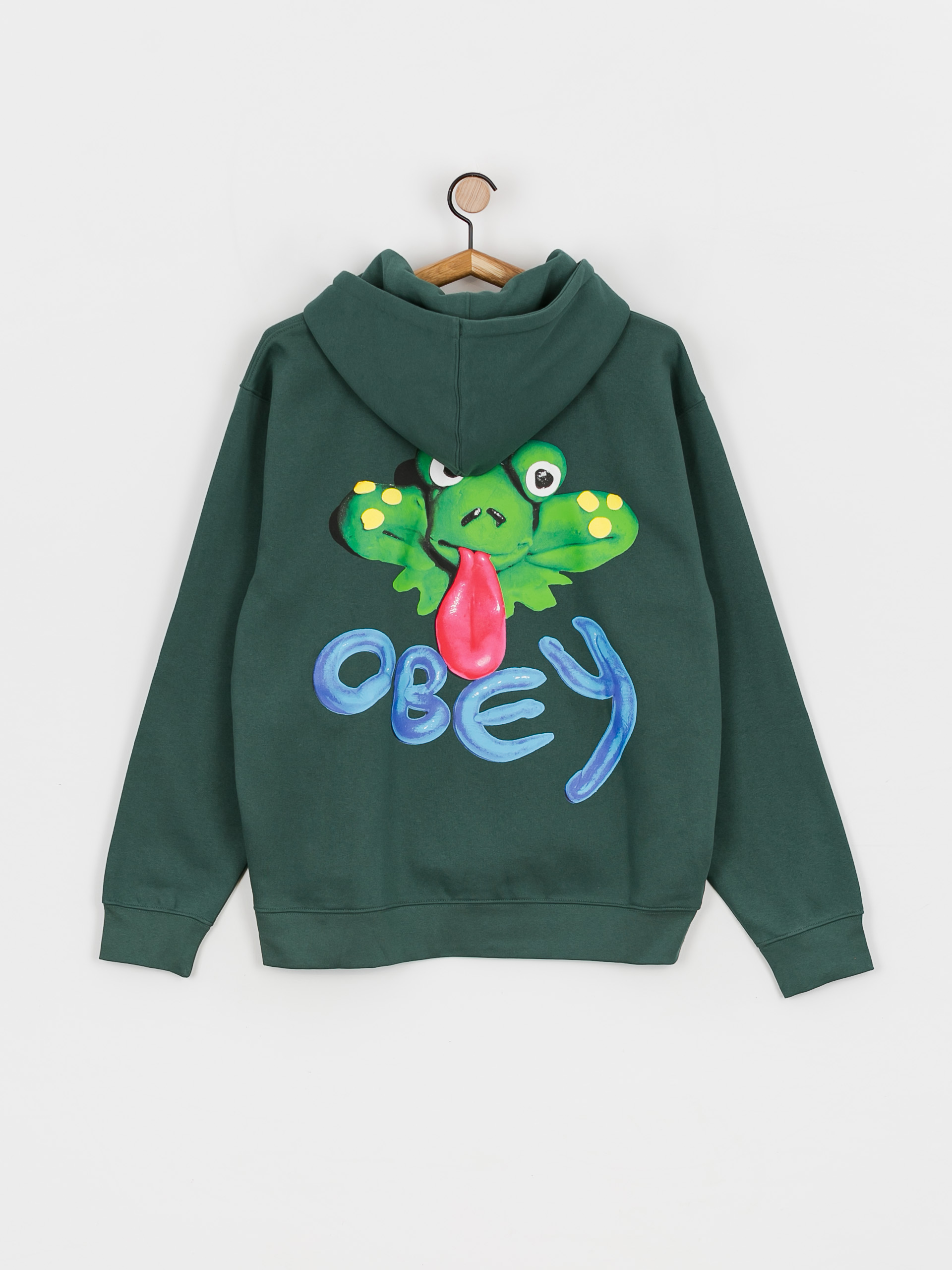 OBEY Obey Clay Frog Sweatshirt (dark cedar)