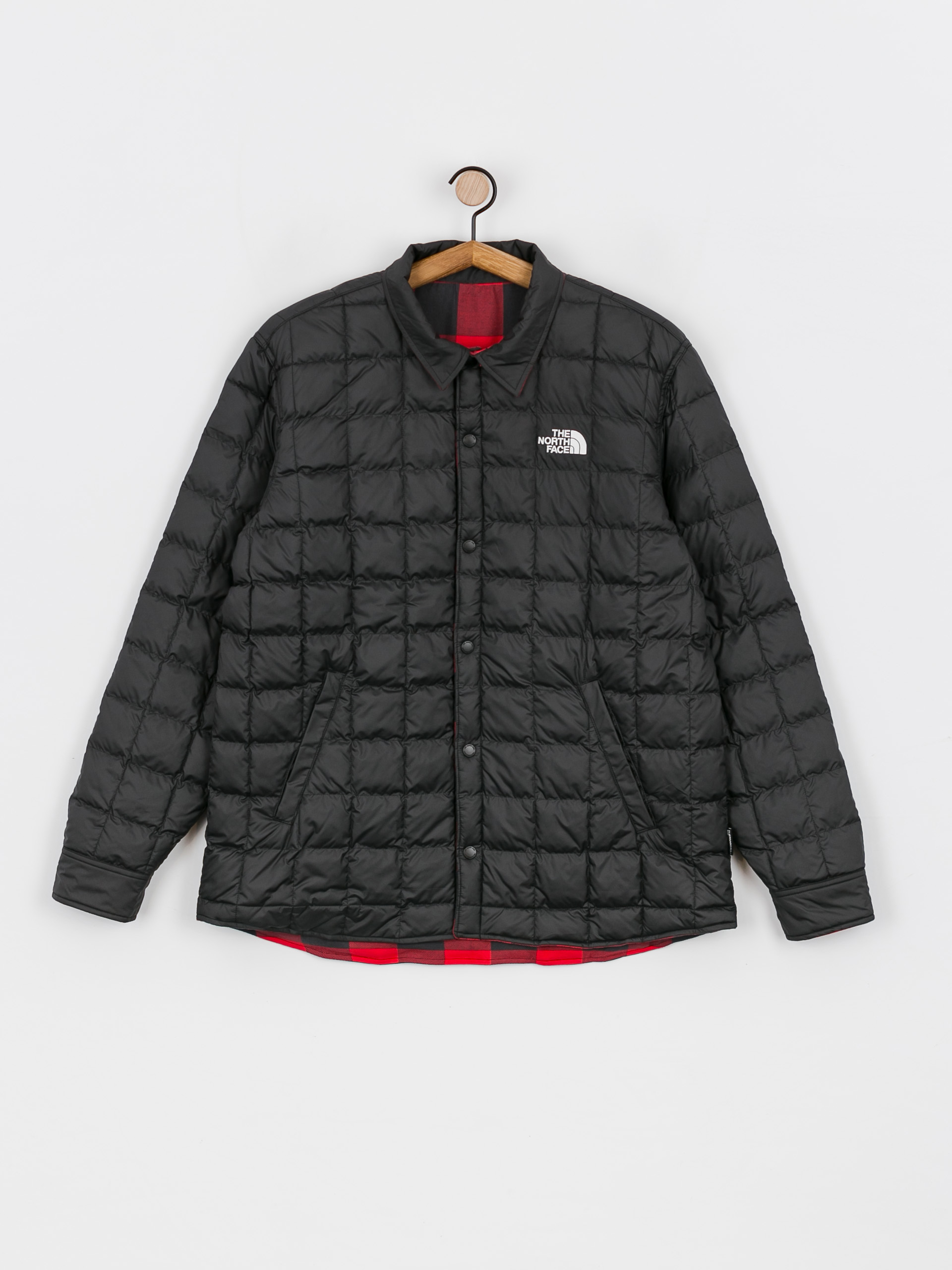 The North Face Reversible ThermoBall Jacket (tnf black/tnf red)