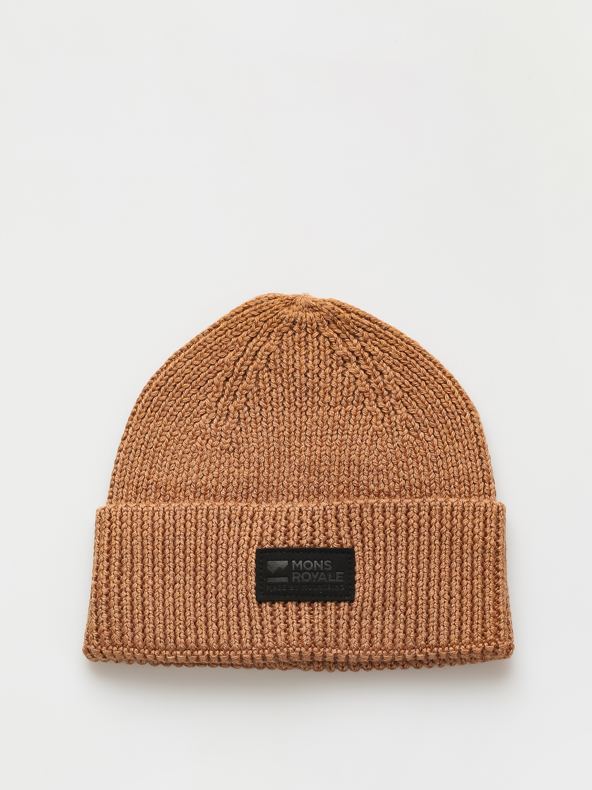 Mons Royale Fishermans Beanie (toffee marl)