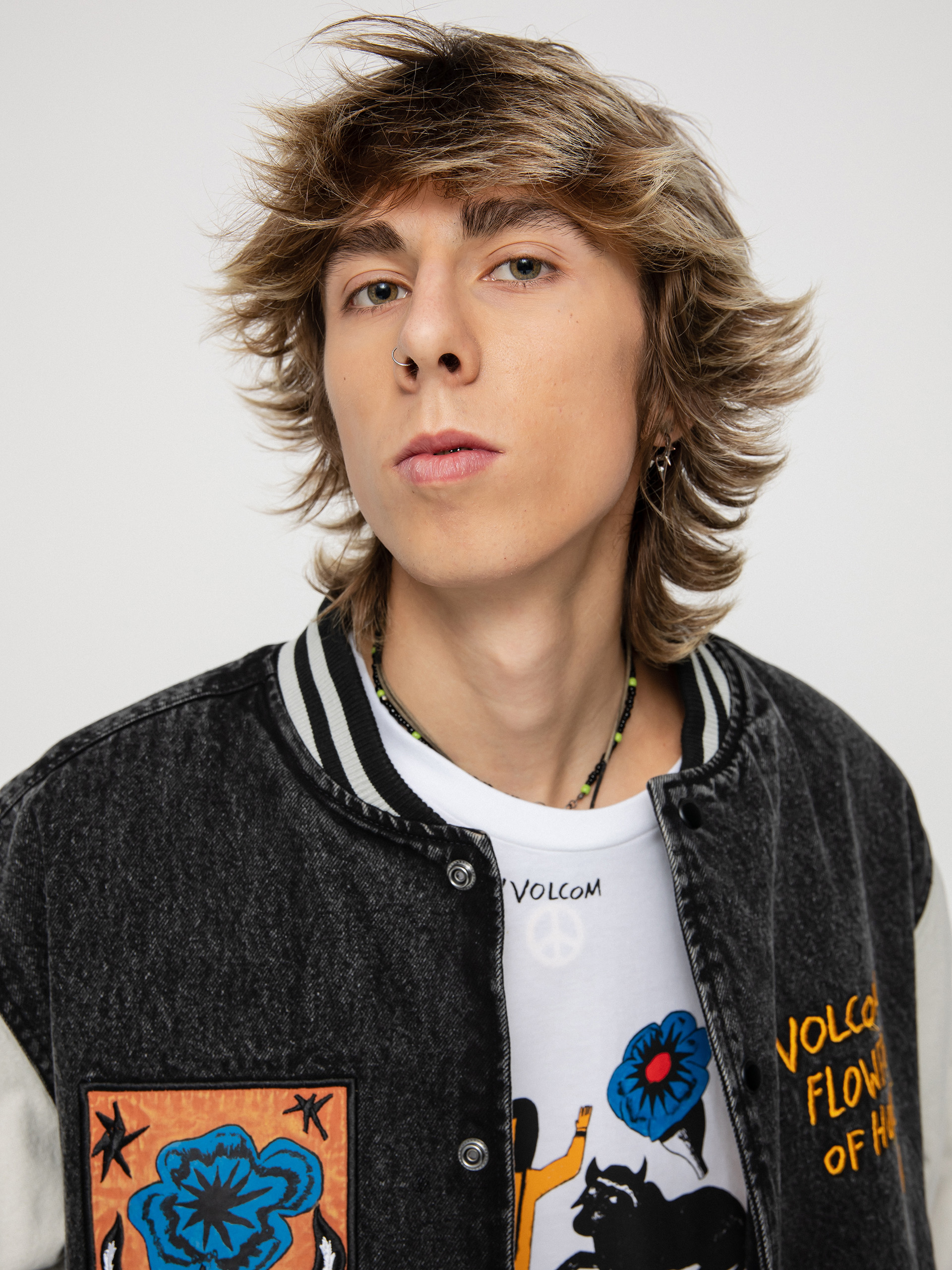VOLCOM ボブ・モリーマ ジャケット M VOLCOM Bob Mollema Jacket - BLACK