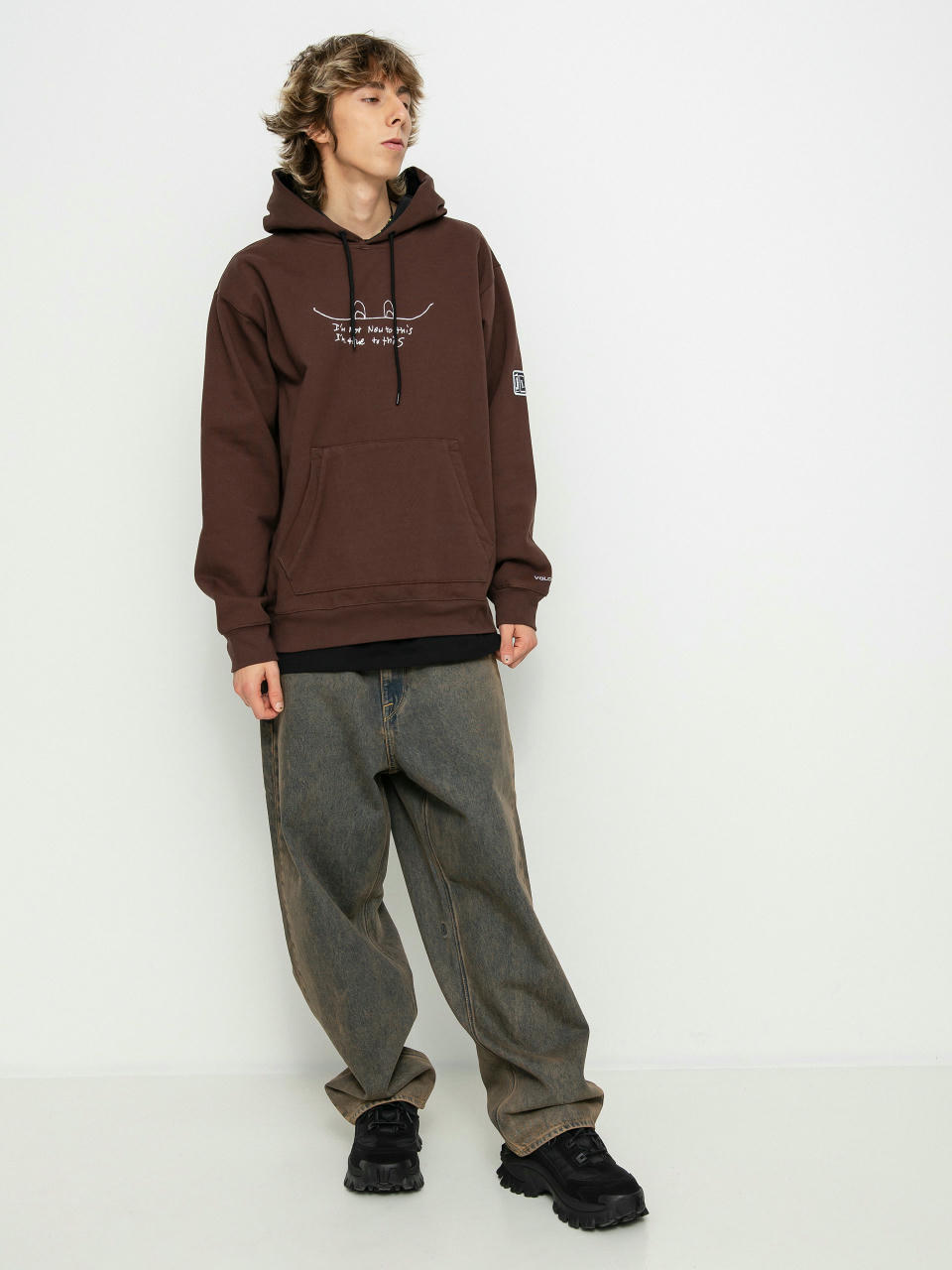 Volcom D.I. HD Hoodie (brown)