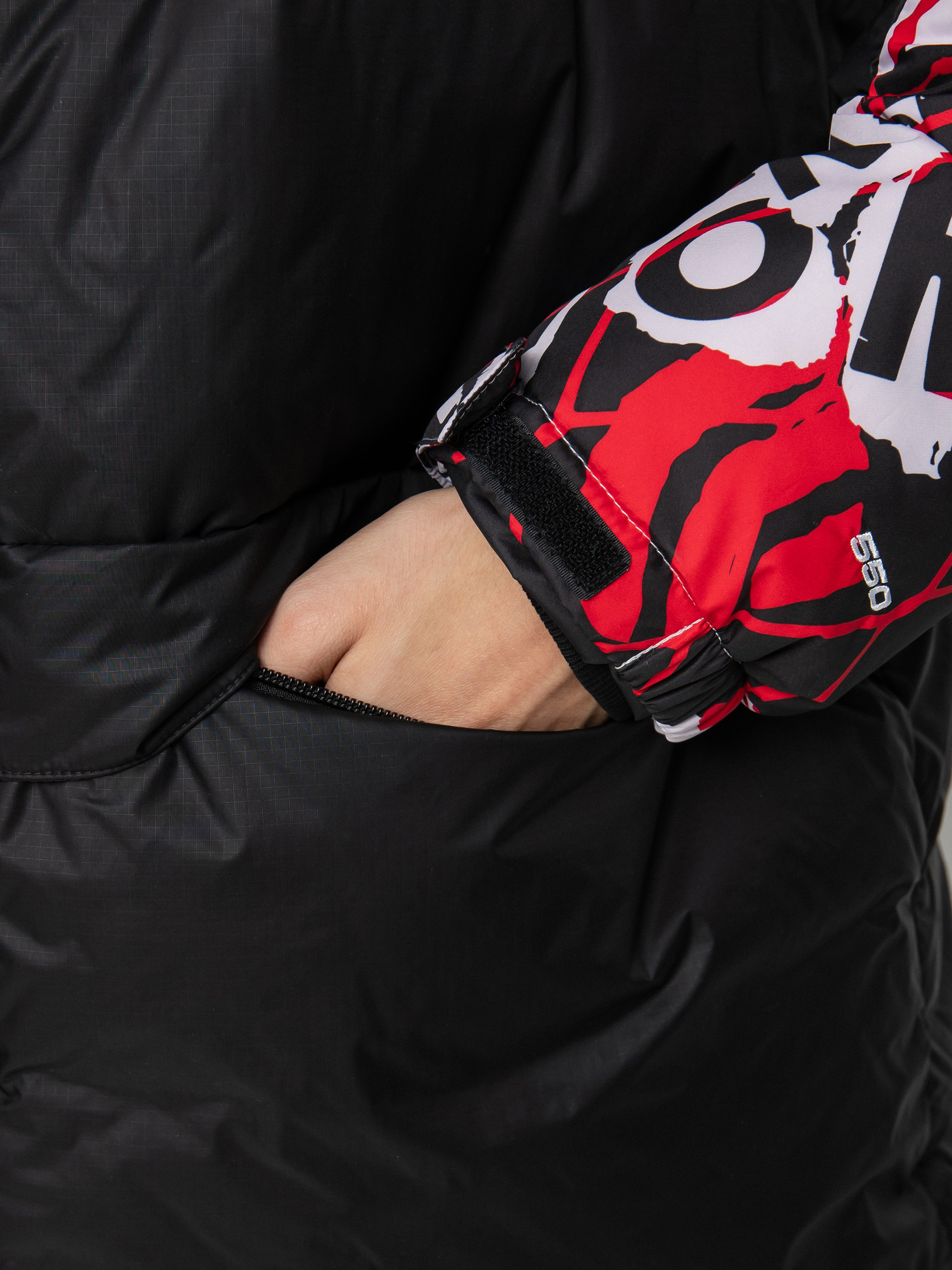 The North Face Printed Hmlyn Down Parka Jacket (lavender fog/cole navin/halfdome print)